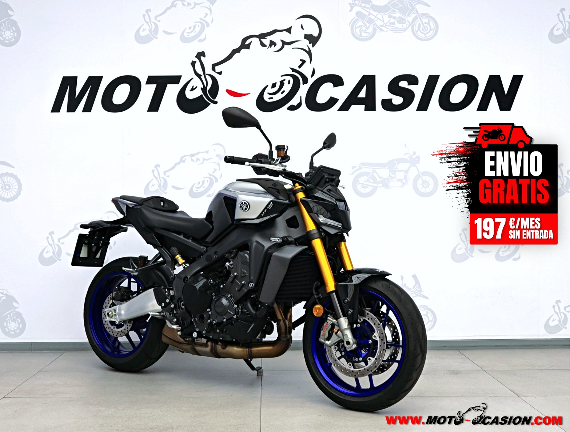 YAMAHA MT-09 SP -GARANTÍA OFICIAL- (copia)
