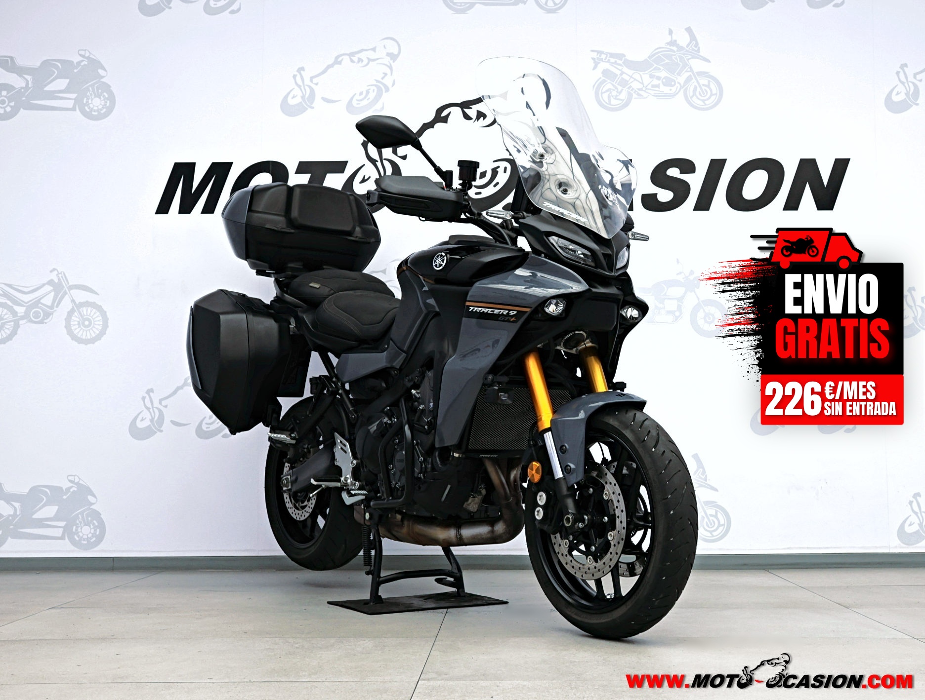 YAMAHA TRACER 9 GT + -GARANTÍA OFICIAL-