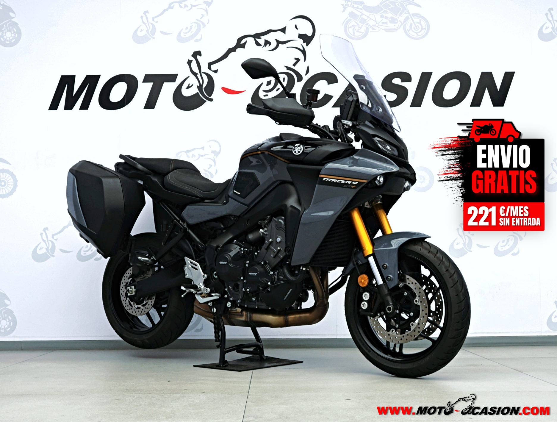 YAMAHA TRACER 9 GT + -GARANTÍA OFICIAL- (copia)