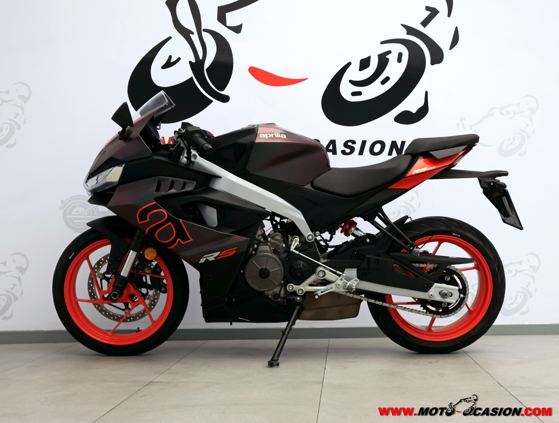 APRILIA RS 457 -APTA A2- GARANTÍA OFICIAL