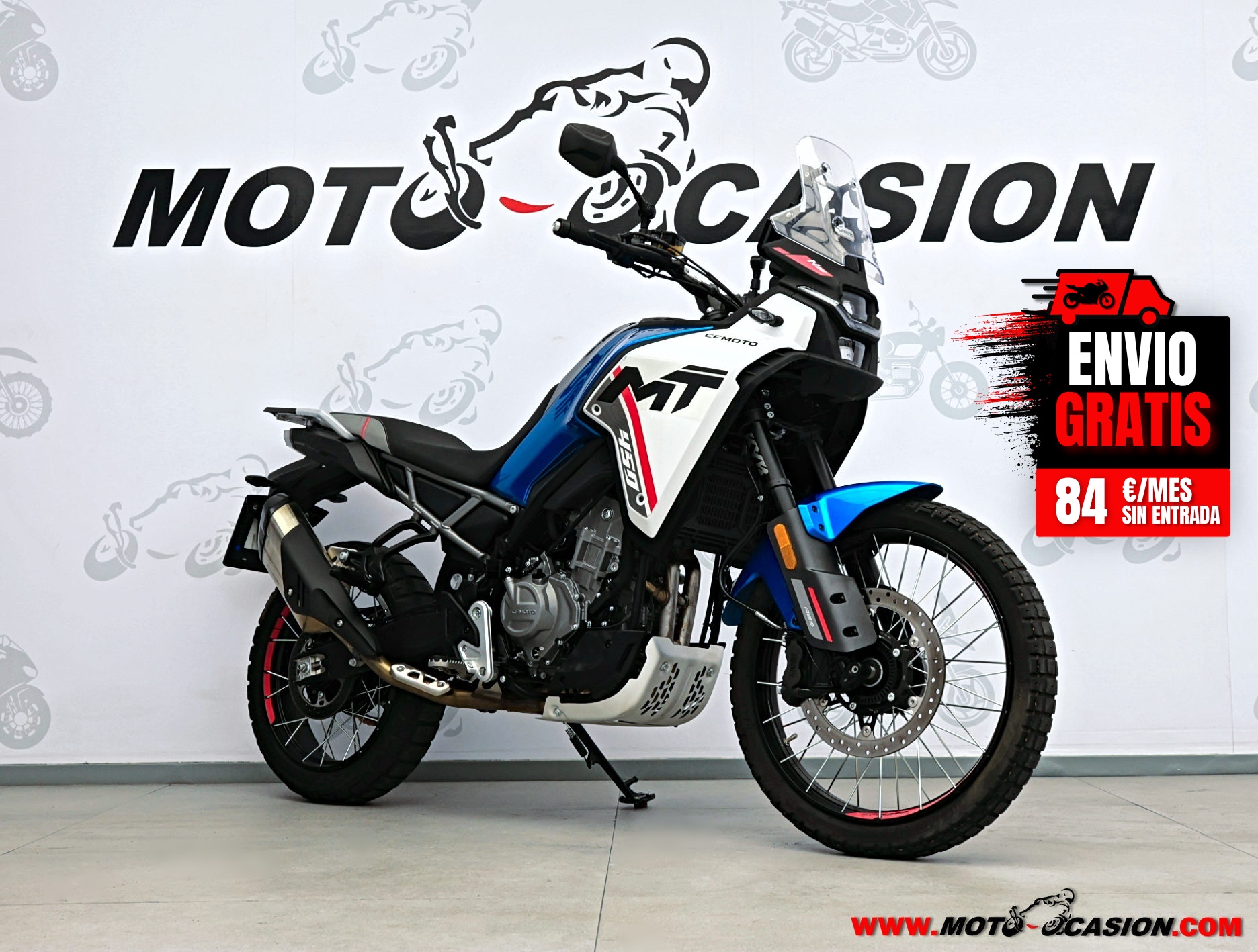 CF MOTO 450 MT -APTA A2- GARANTÍA OFICIAL