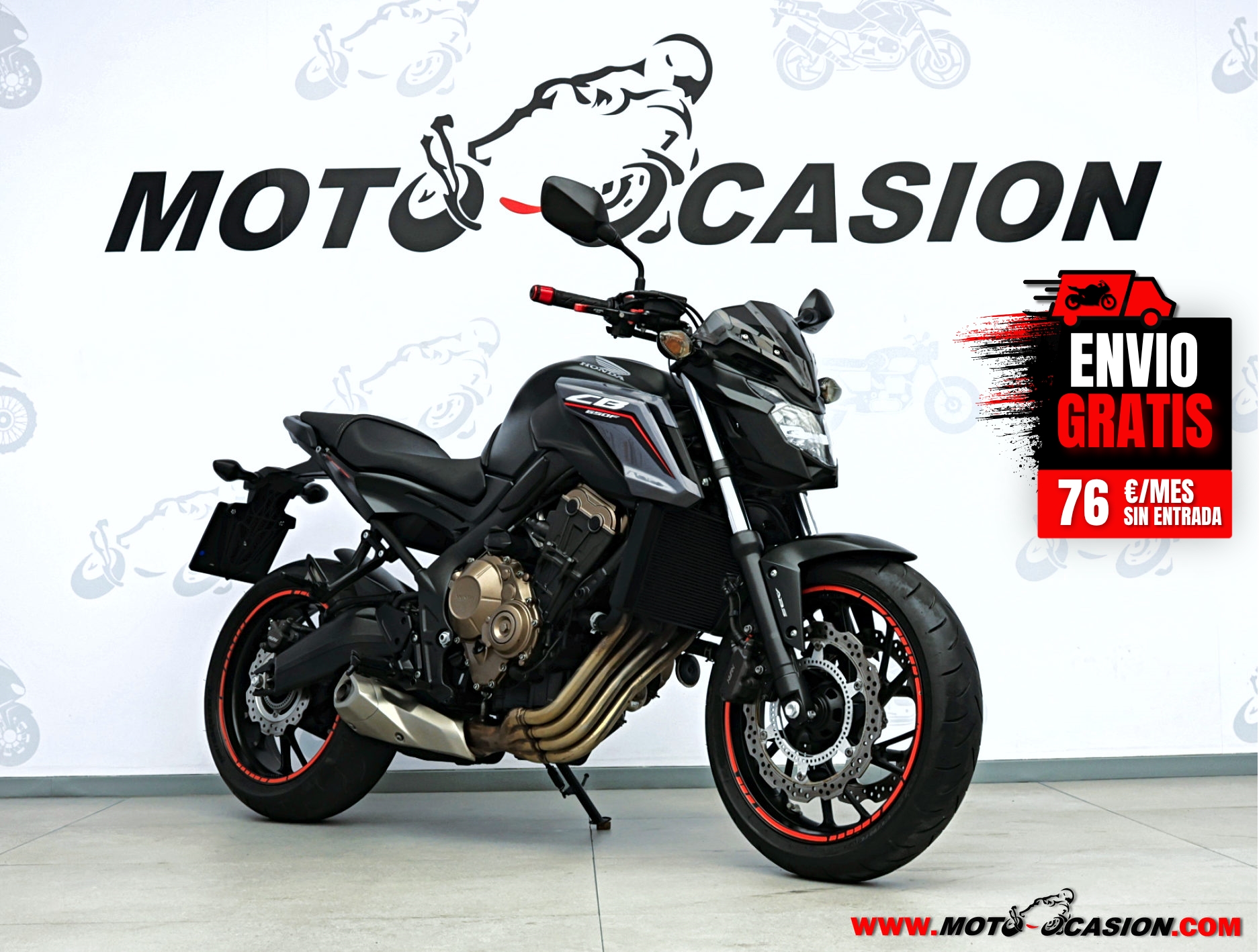 HONDA CB 650 F ¿A2? (copia)