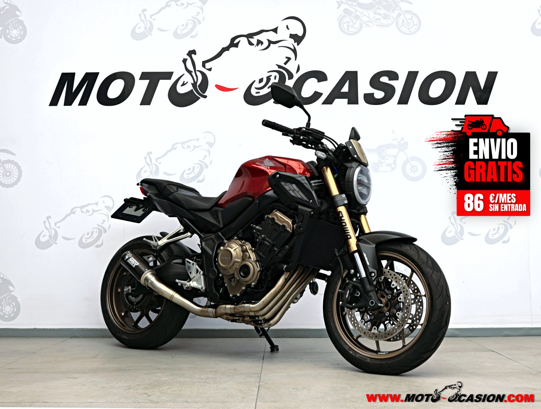 HONDA CB 650 R ¿A2?