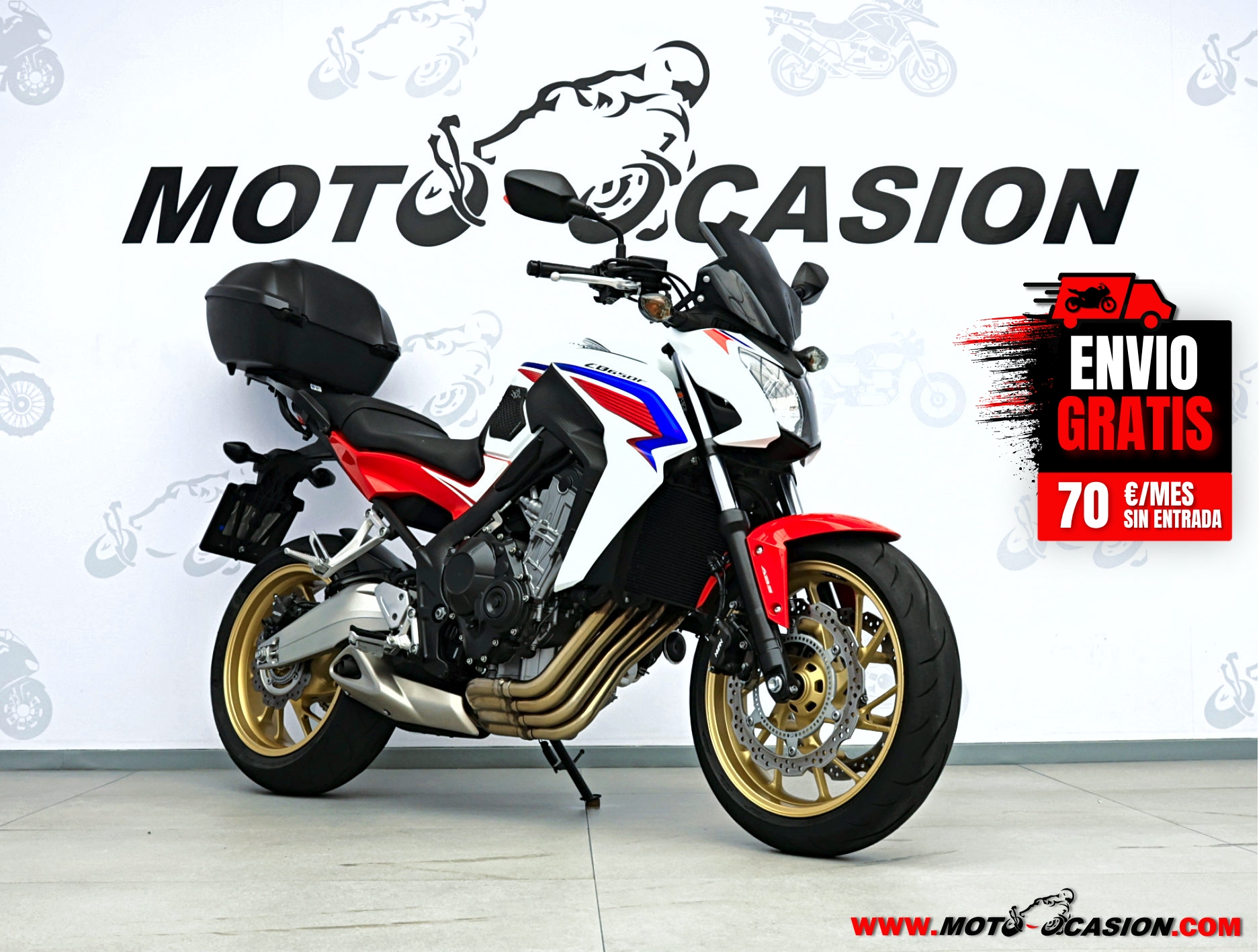 HONDA CB 650 R ¿A2? GARANTÍA OFICIAL (copia)