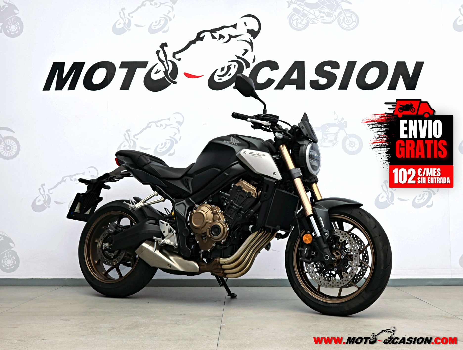 HONDA CB 650 R ¿A2? GARANTÍA OFICIAL (copia)