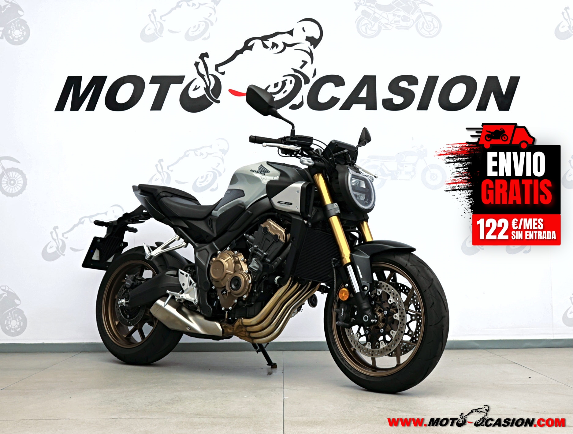 HONDA CB 650 R ¿A2? GARANTÍA OFICIAL (copia)