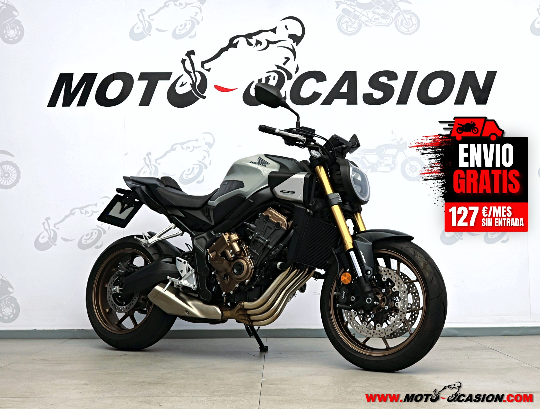 HONDA CB 650 R E-CLUTCH -A2- GARANTÍA OFICIAL