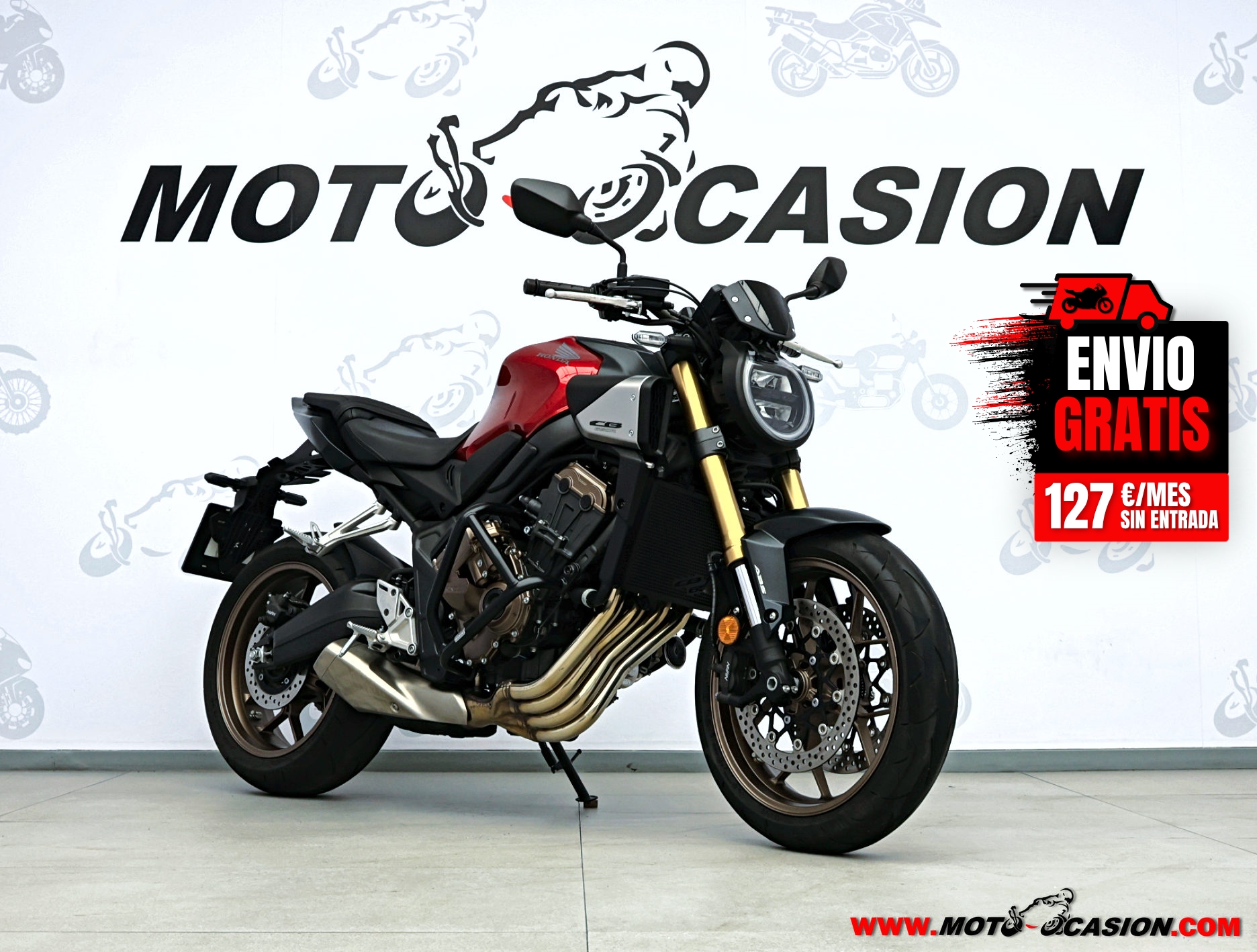 HONDA CB 650 R E-CLUTCH -A2- GARANTÍA OFICIAL (copia)