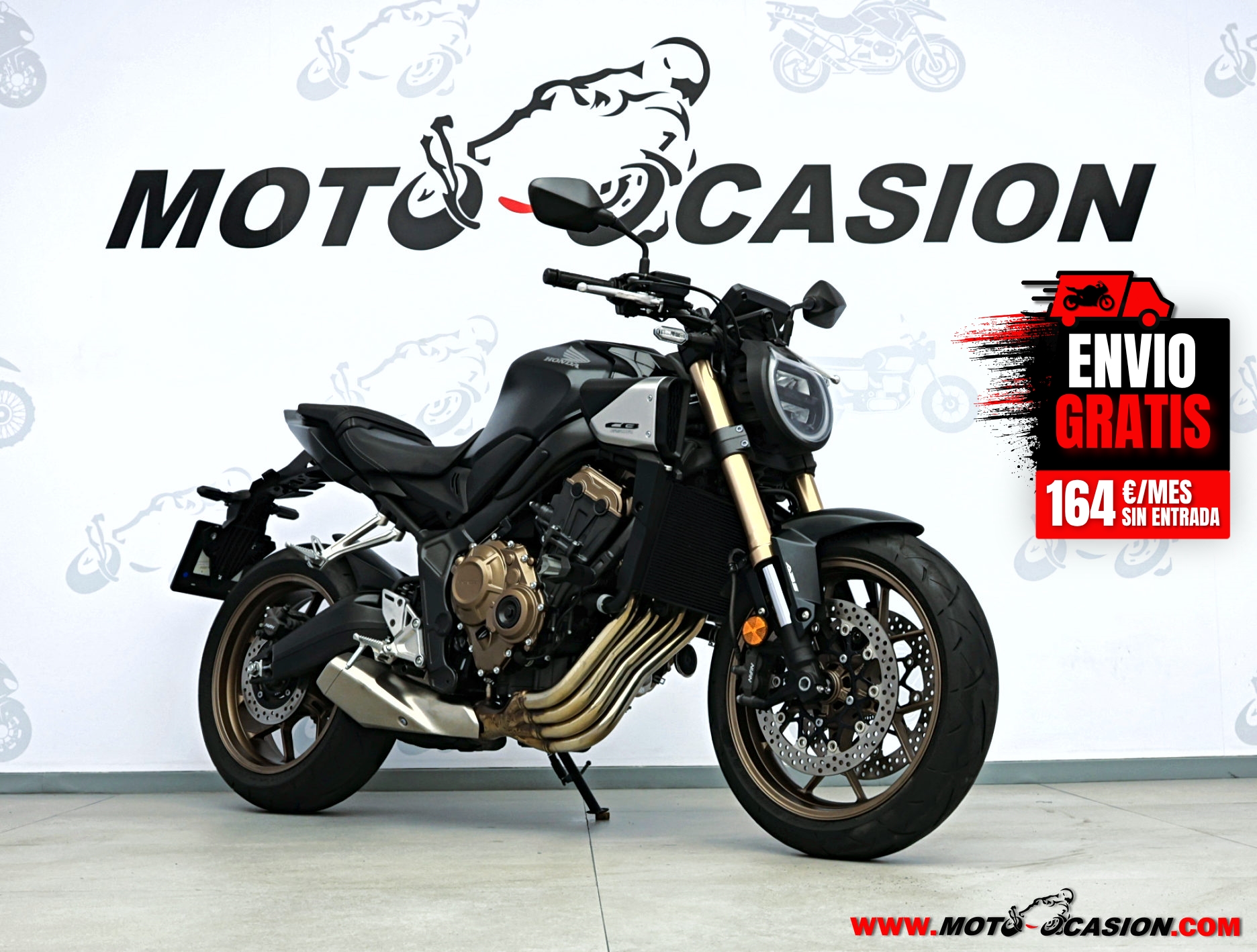 HONDA CB 650 R E-CLUTCH ¿A2? GARANTÍA OFICIAL (copia)