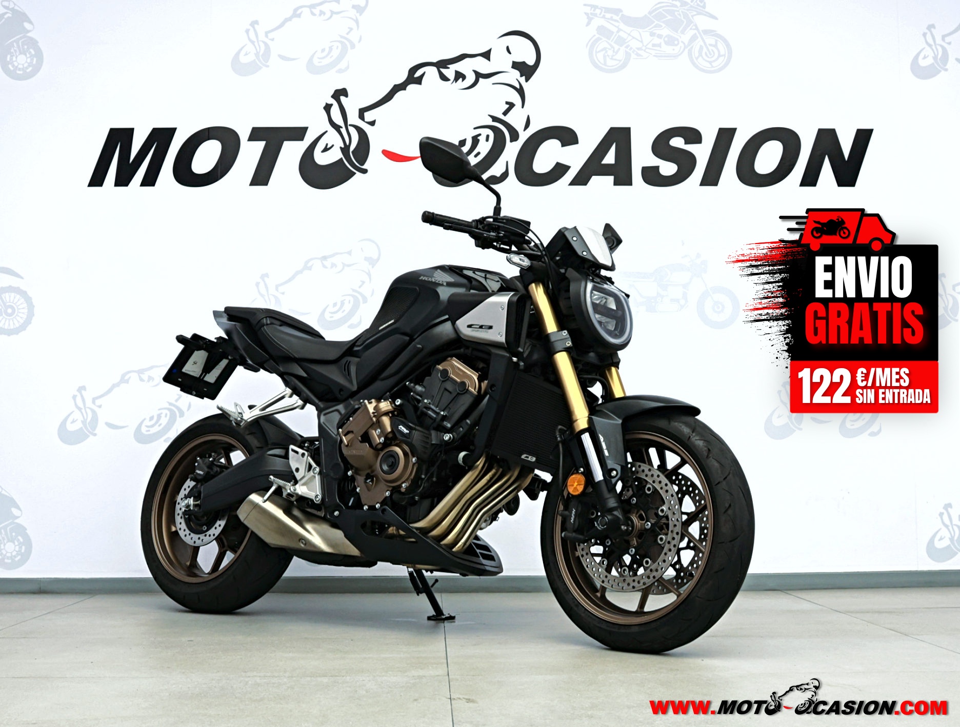 HONDA CB 650 R E-CLUTCH ¿A2? GARANTÍA OFICIAL (copia)