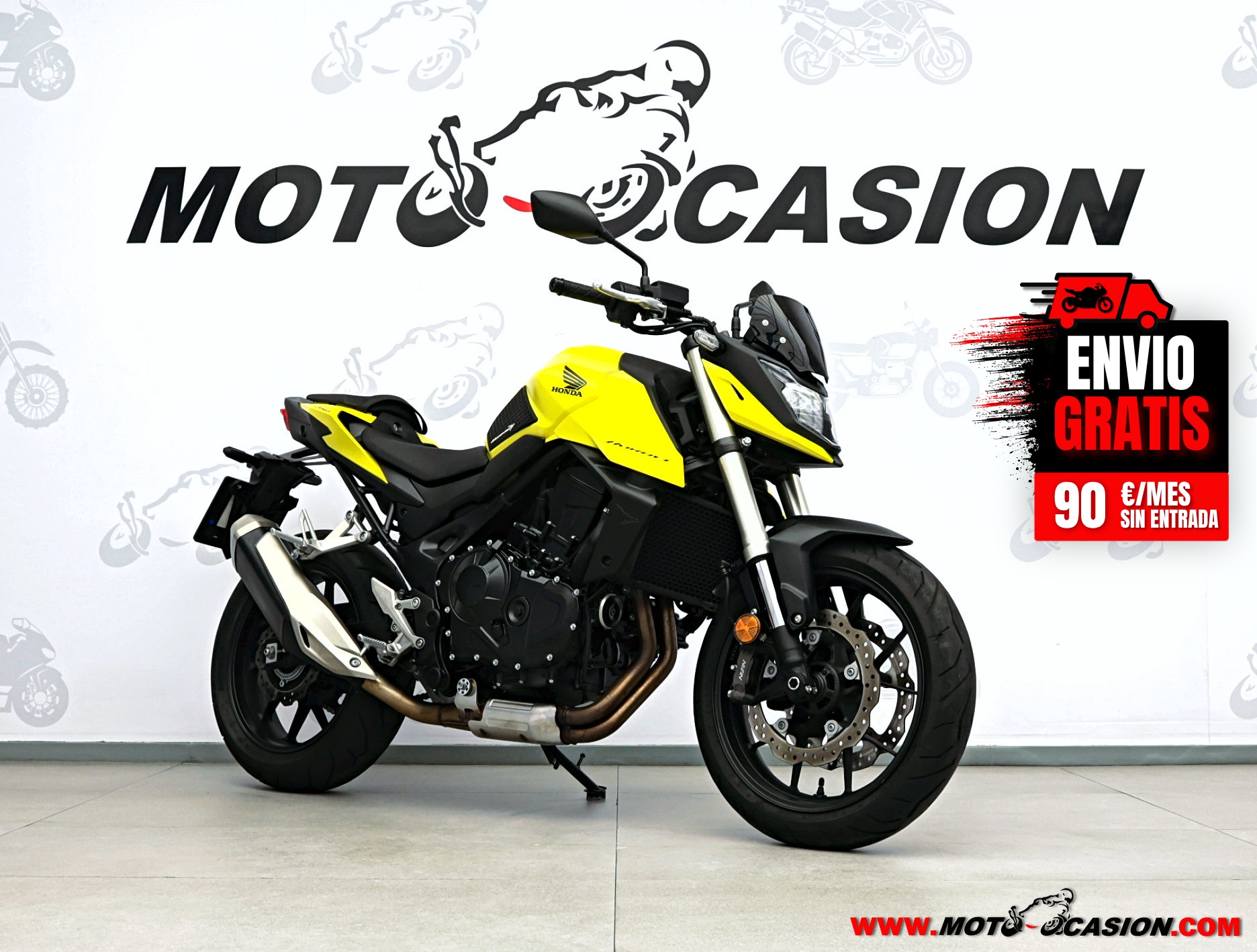 HONDA CB 750 HORNET ¿A2? GARANTÍA OFICIAL (copia)