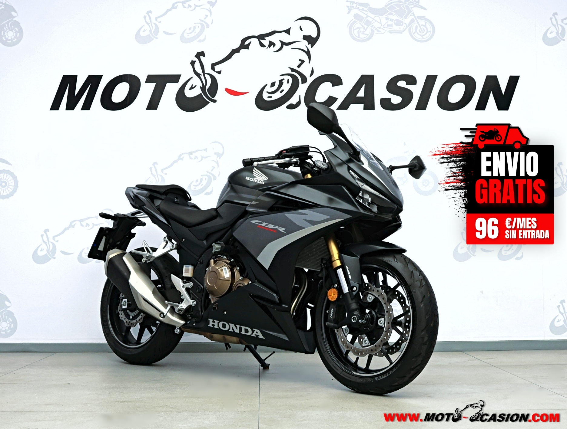 HONDA CBR 500 R -APTA A2- GARANTÍA OFICIAL (copia)