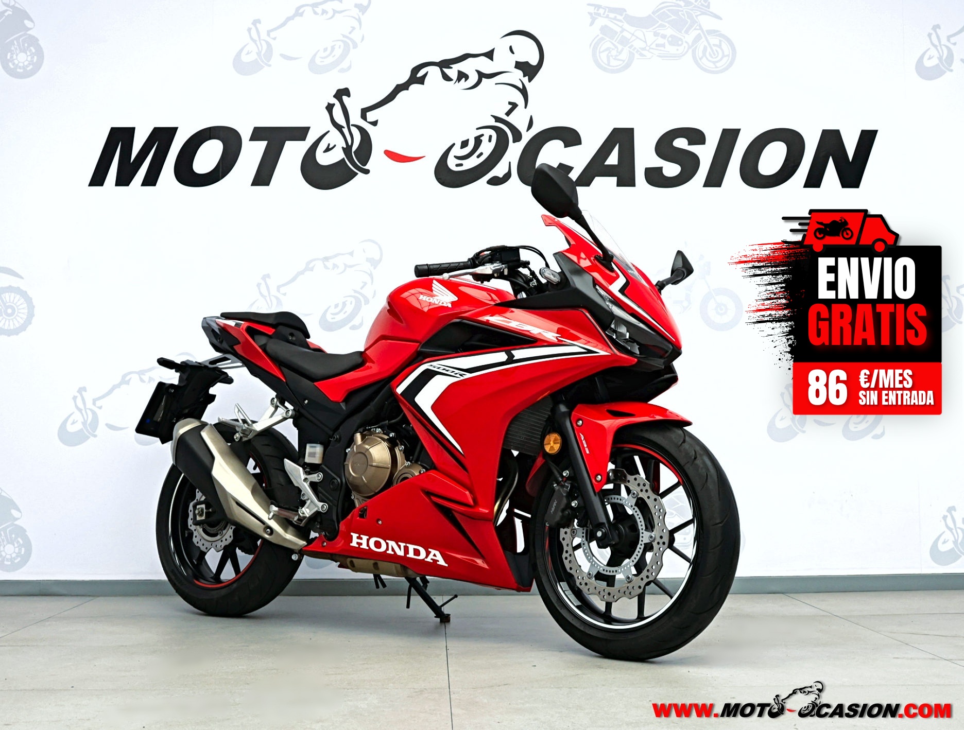 HONDA CBR 650 R E-CLUTCH ¿A2? GARANTÍA OFICIAL (copia)