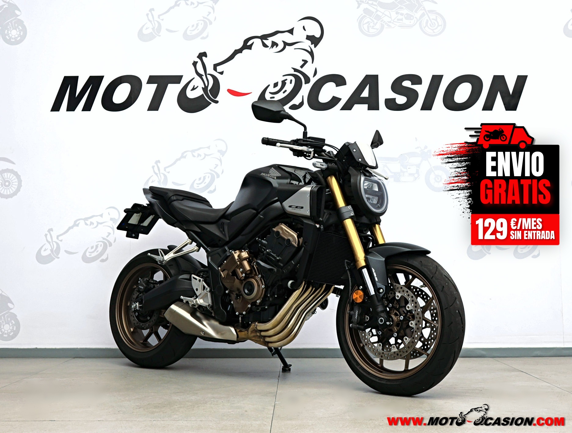 HONDA CBR 650 R E-CLUTCH ¿A2¿ GARANTÍA OFICIAL (copia)