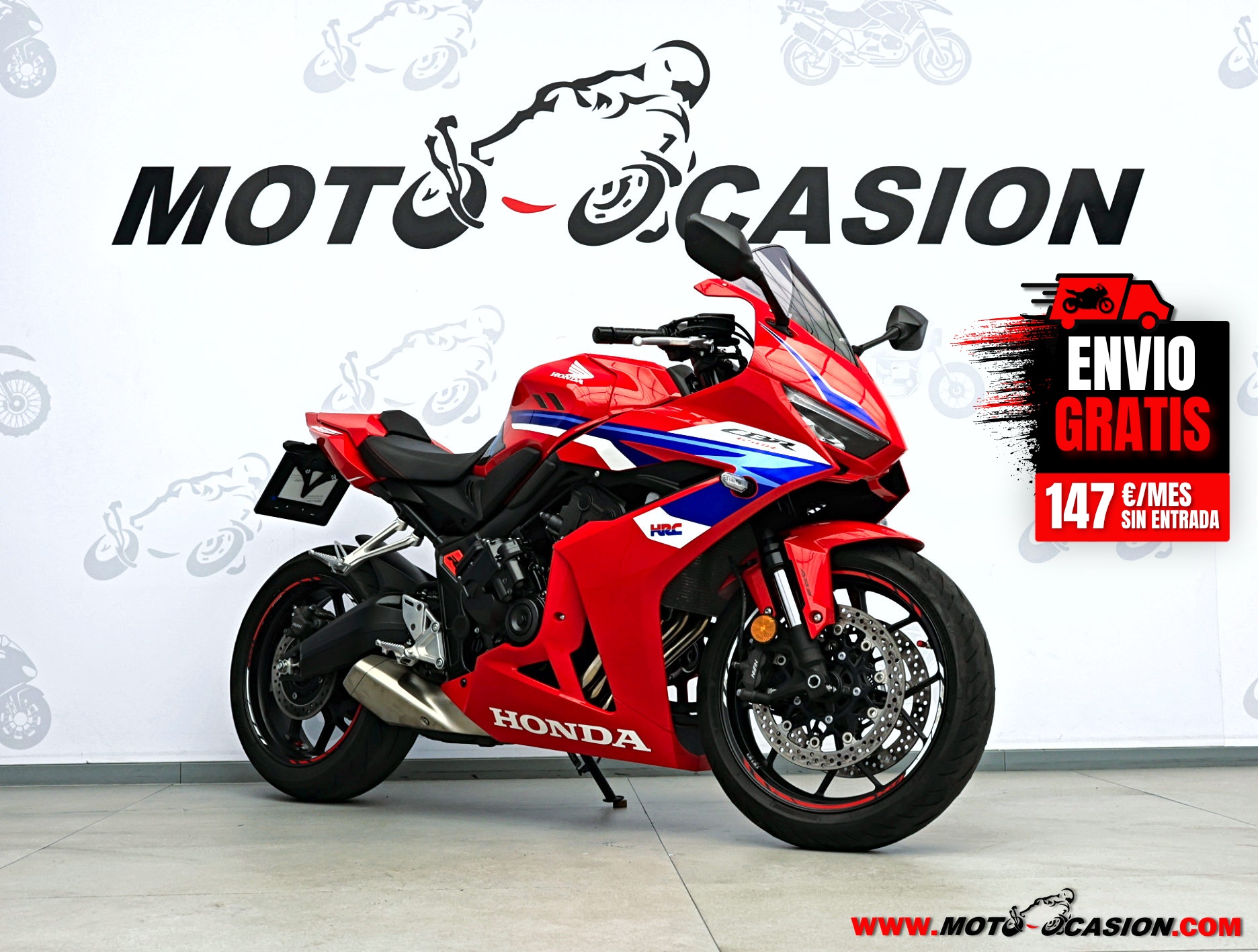 HONDA CBR 650 R E-CLUTCH ¿A2? GARANTÍA OFICIAL (copia)