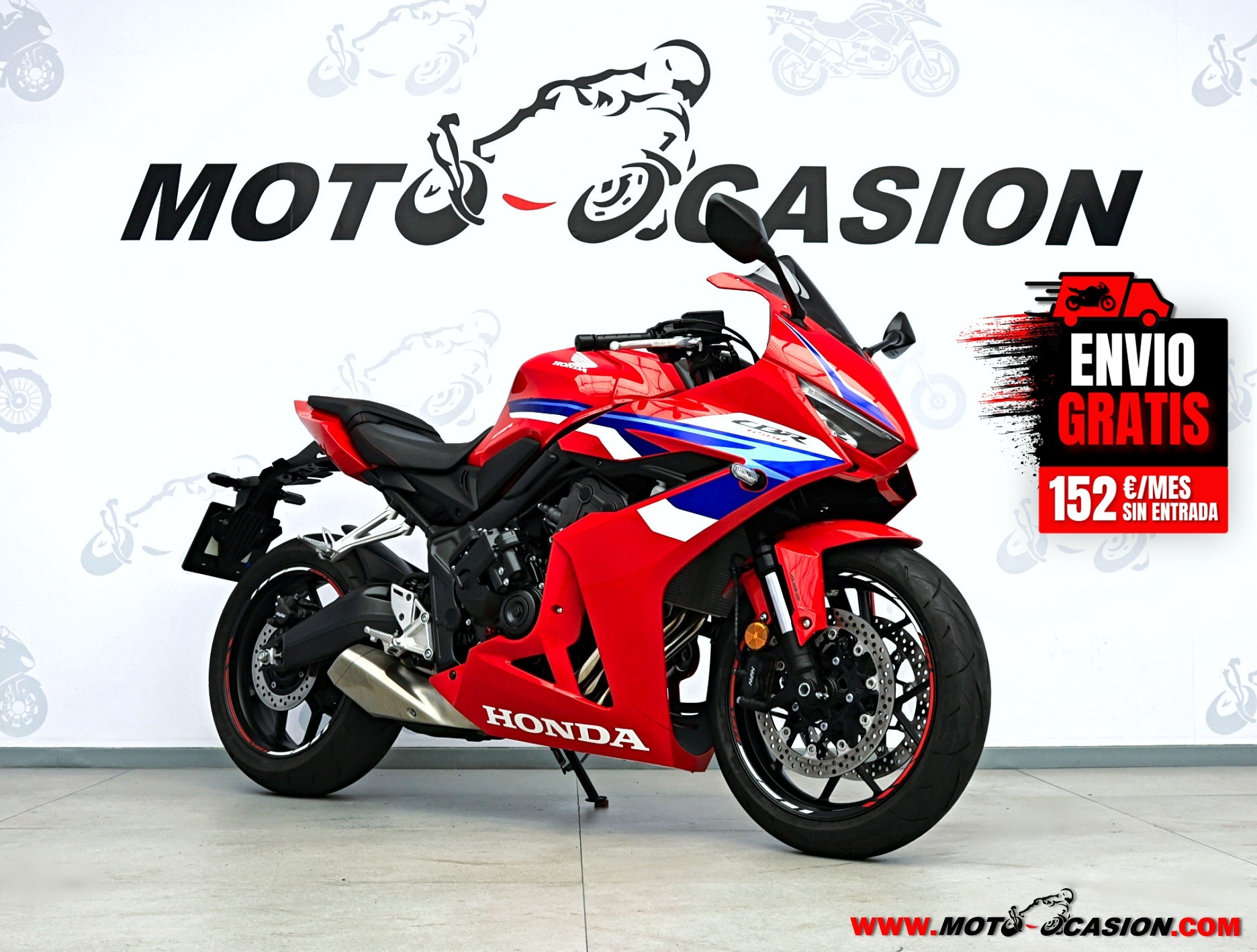 HONDA CBR 650 R E-CLUTCH ¿A2? GARANTÍA OFICIAL (copia)