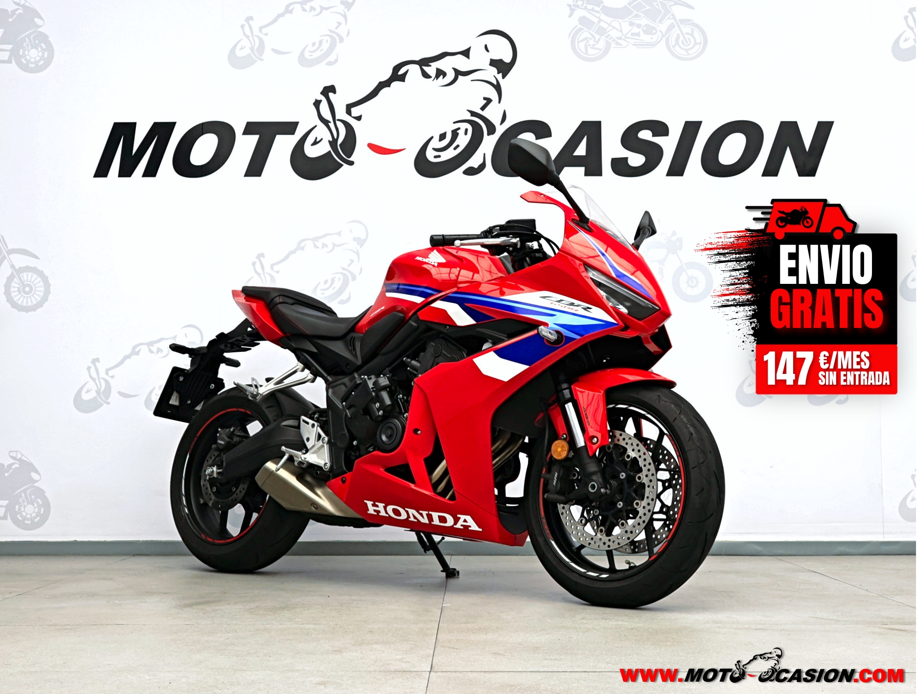 HONDA CBR 650 R E-CLUTCH -A2- GARANTÍA OFICIAL (copia)