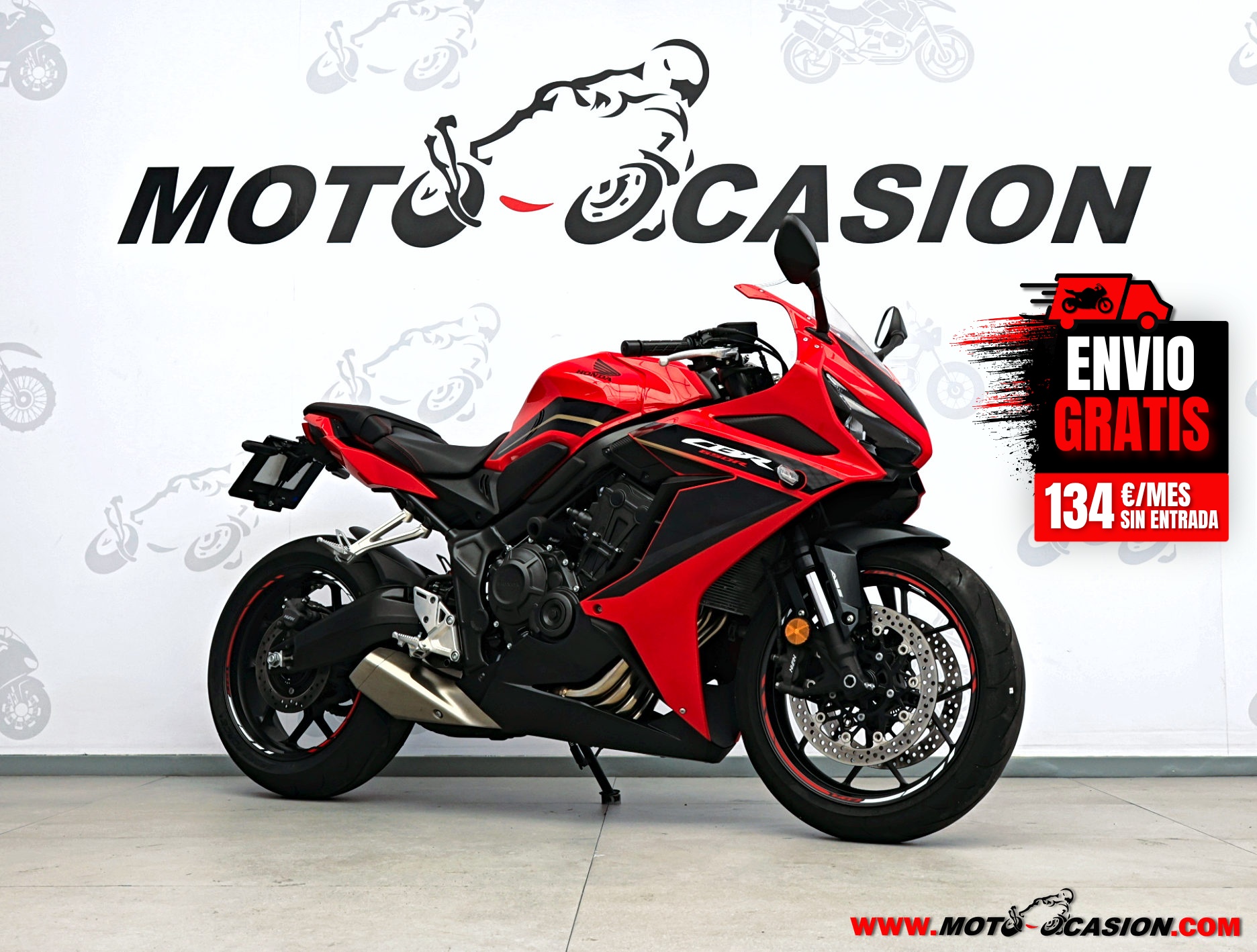 HONDA CBR 650 R E-CLUTCH -A2- GARANTÍA OFICIAL (copia)