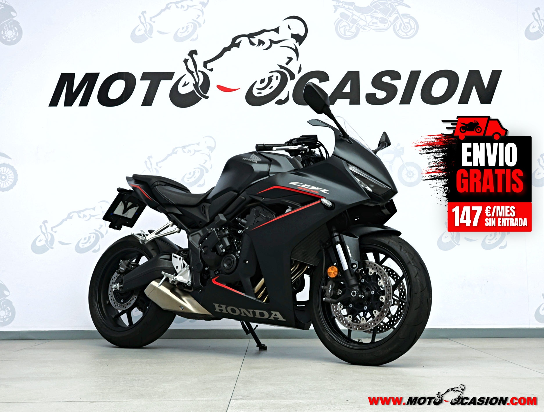 HONDA CBR 650 R E-CLUTCH -A2- GARANTÍA OFICIAL (copia)