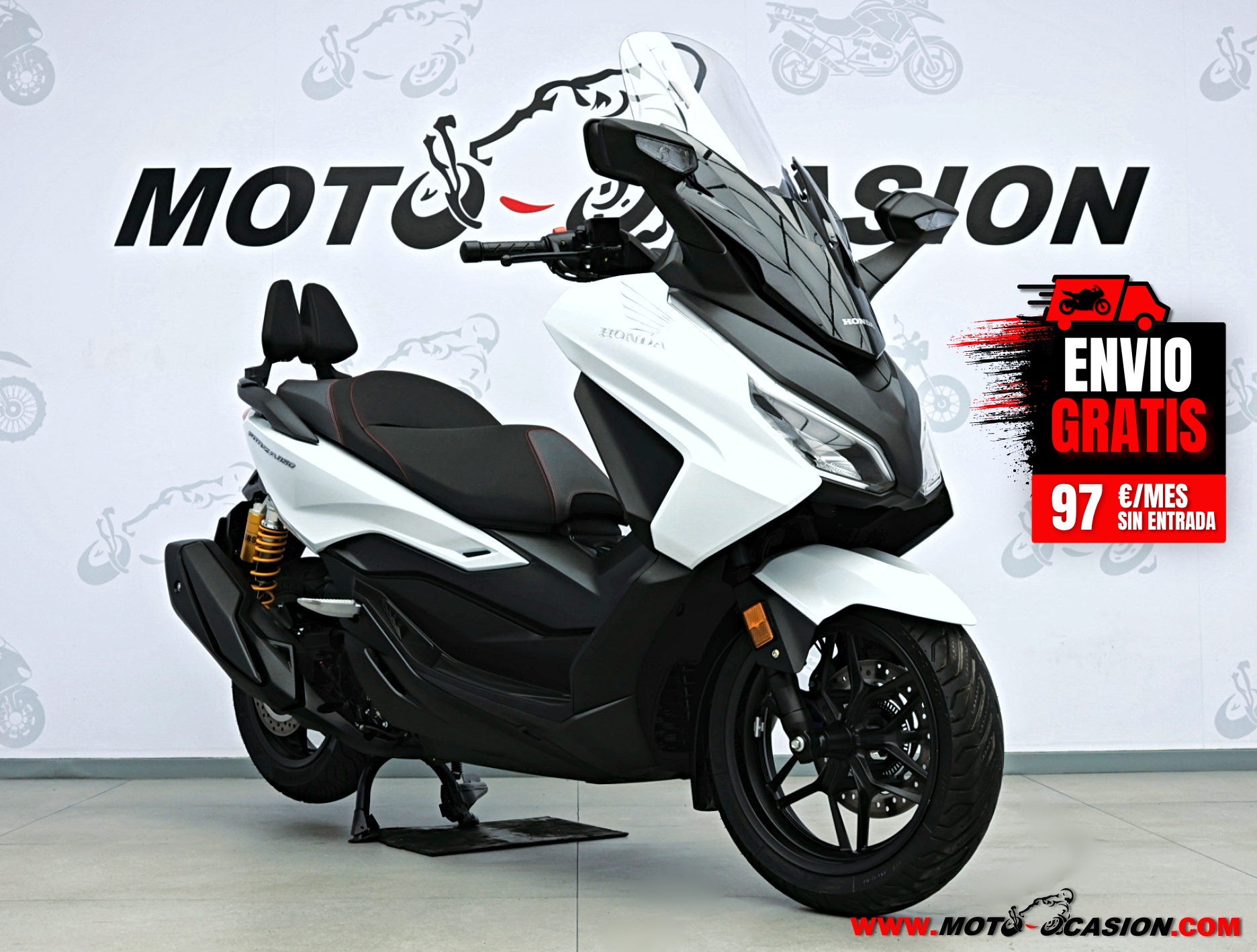 HONDA FORZA 350 -APTA A2- GARANTÍA OFICIAL (copia)