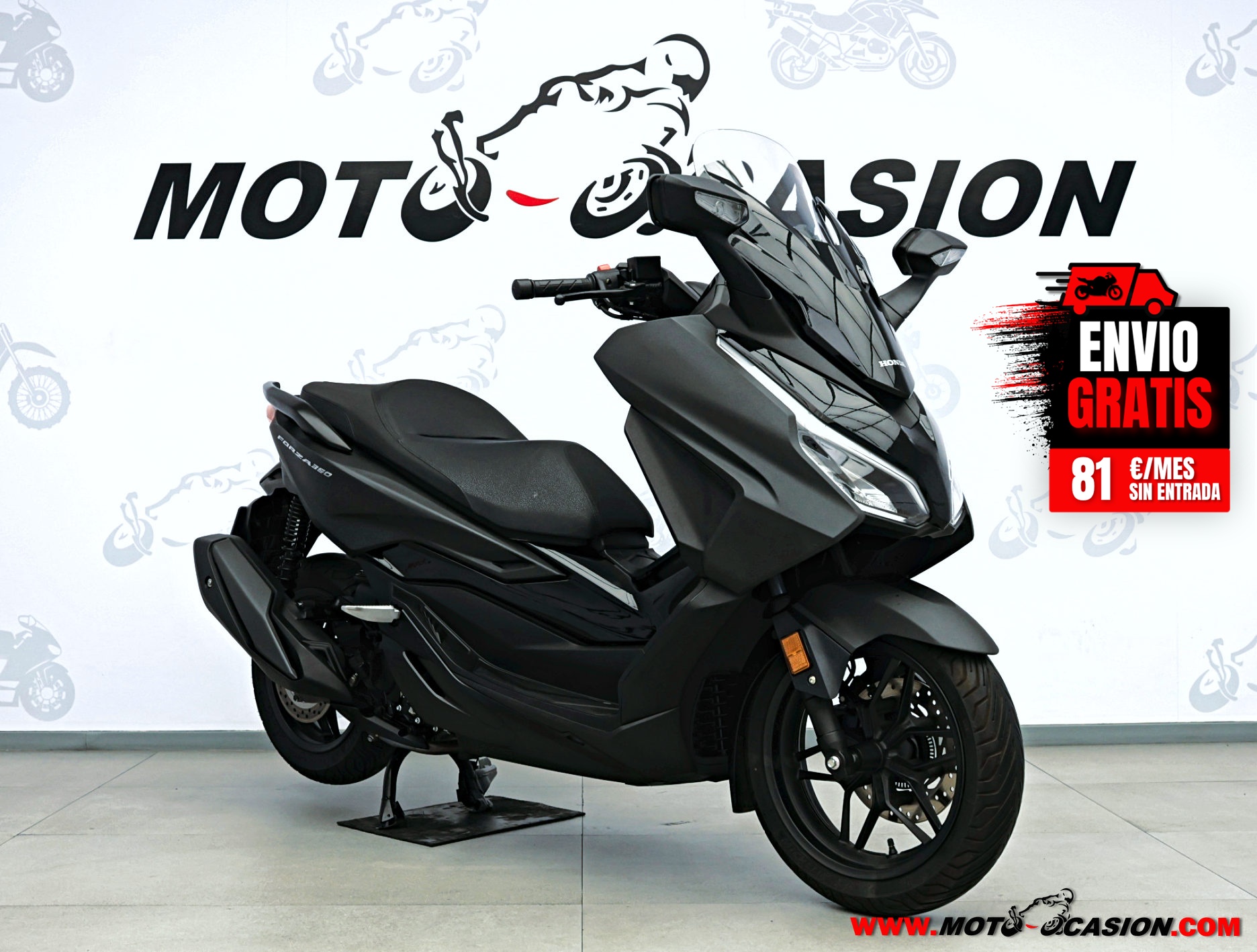 HONDA FORZA 350 -APTA A2- GARANTÍA OFICIAL (copia)