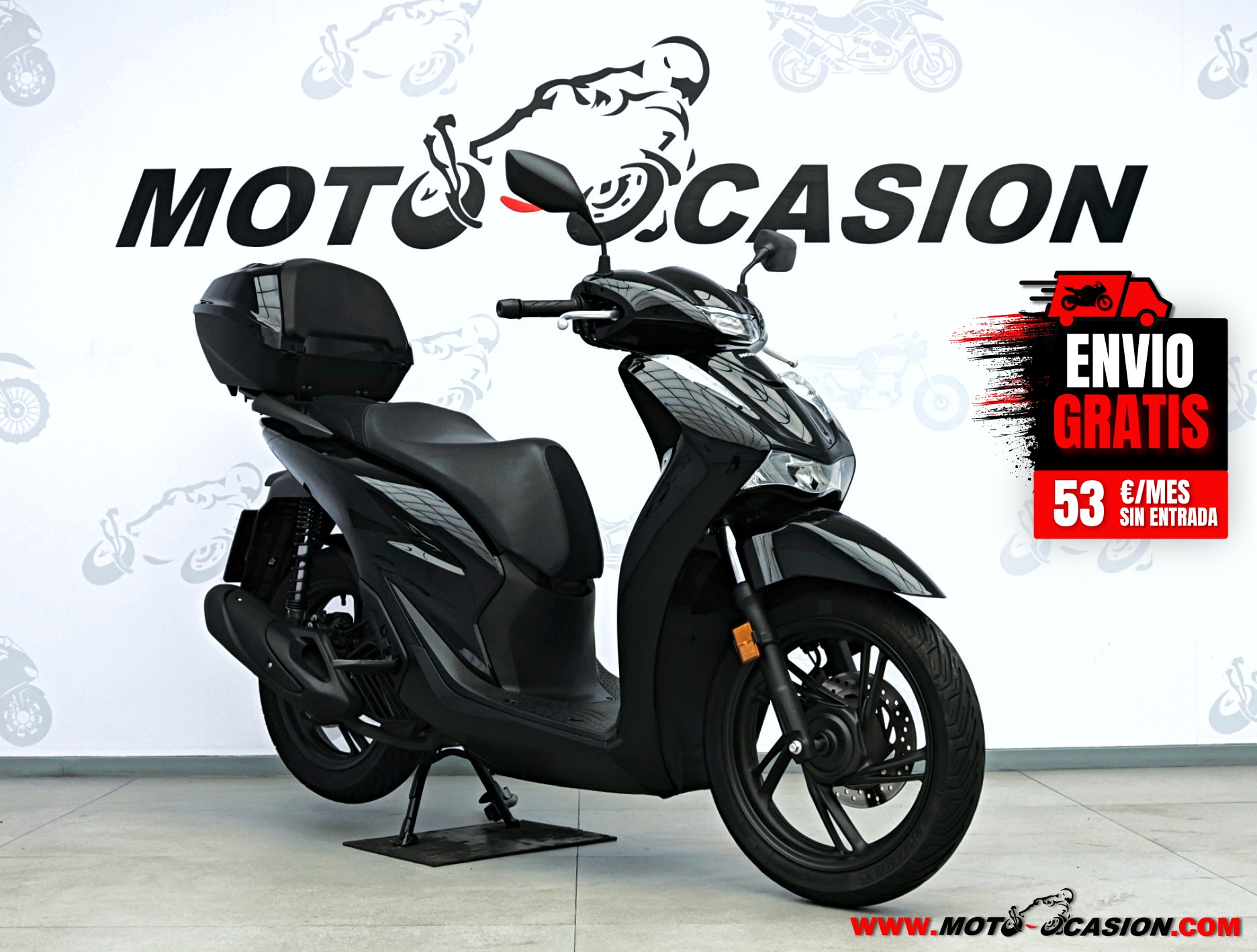HONDA SH 125 -APTA B Y A1- GARANTÍA OFICIAL