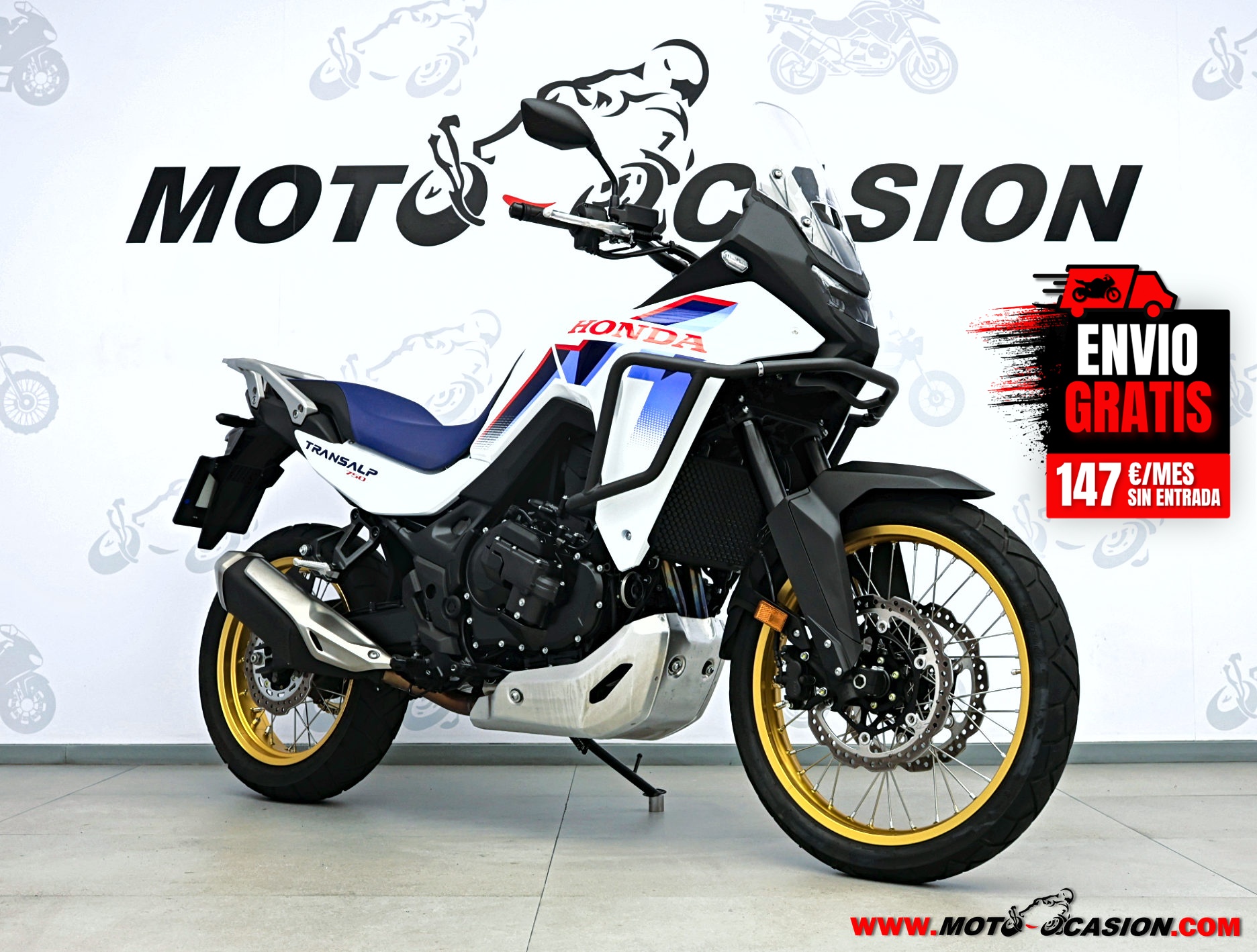 HONDA XL 750 TRANSALP ¿A2? GARANTÍA OFICIAL (copia)