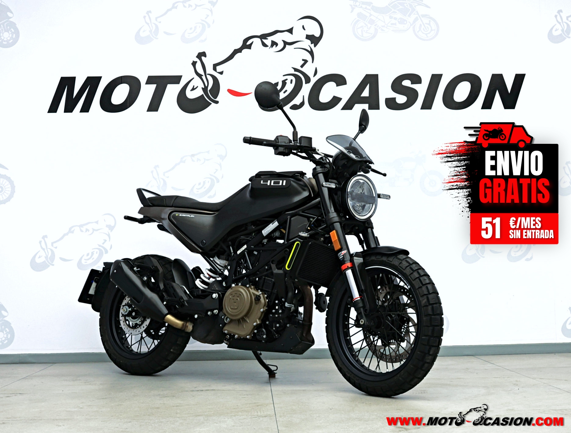 HUSQVARNA SVARTPILEN 125 -APTA A2-