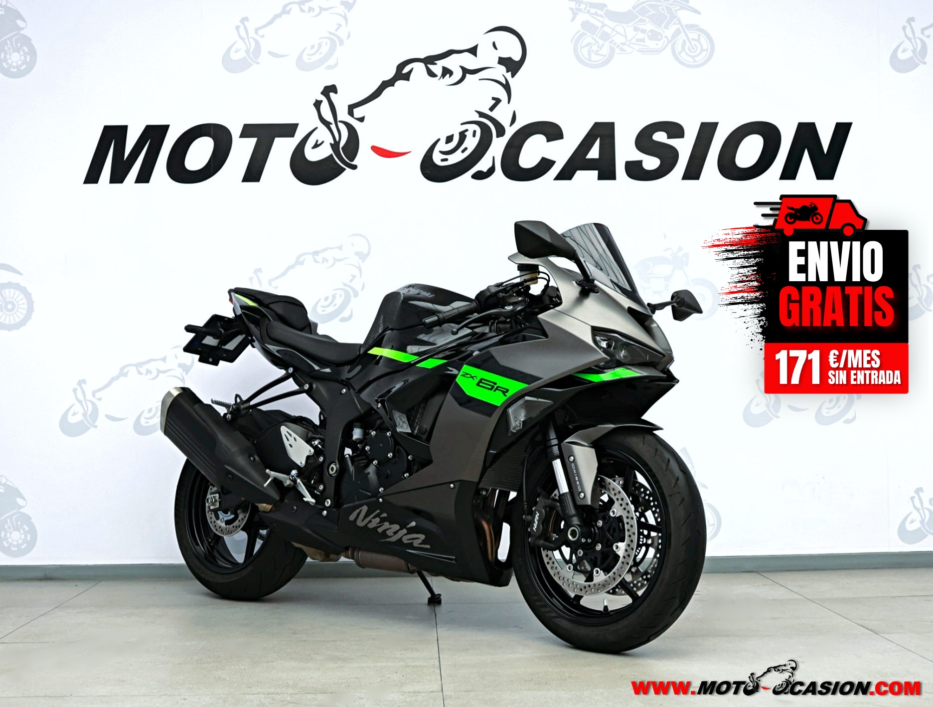 KAWASAKI NINJA ZX-6R -GARANTÍA OFICIAL-