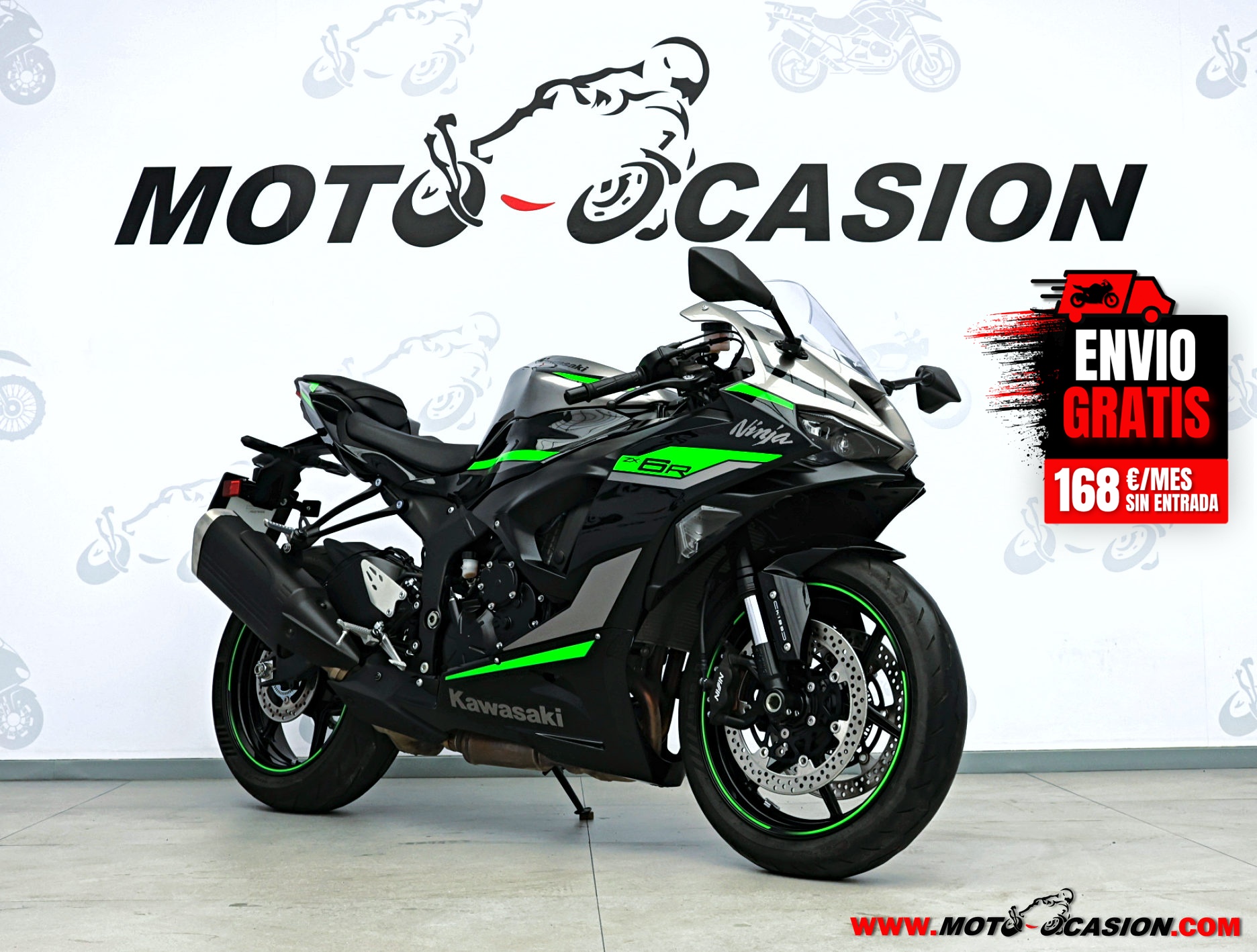 KAWASAKI NINJA ZX-6R -GARANTÍA OFICIAL-