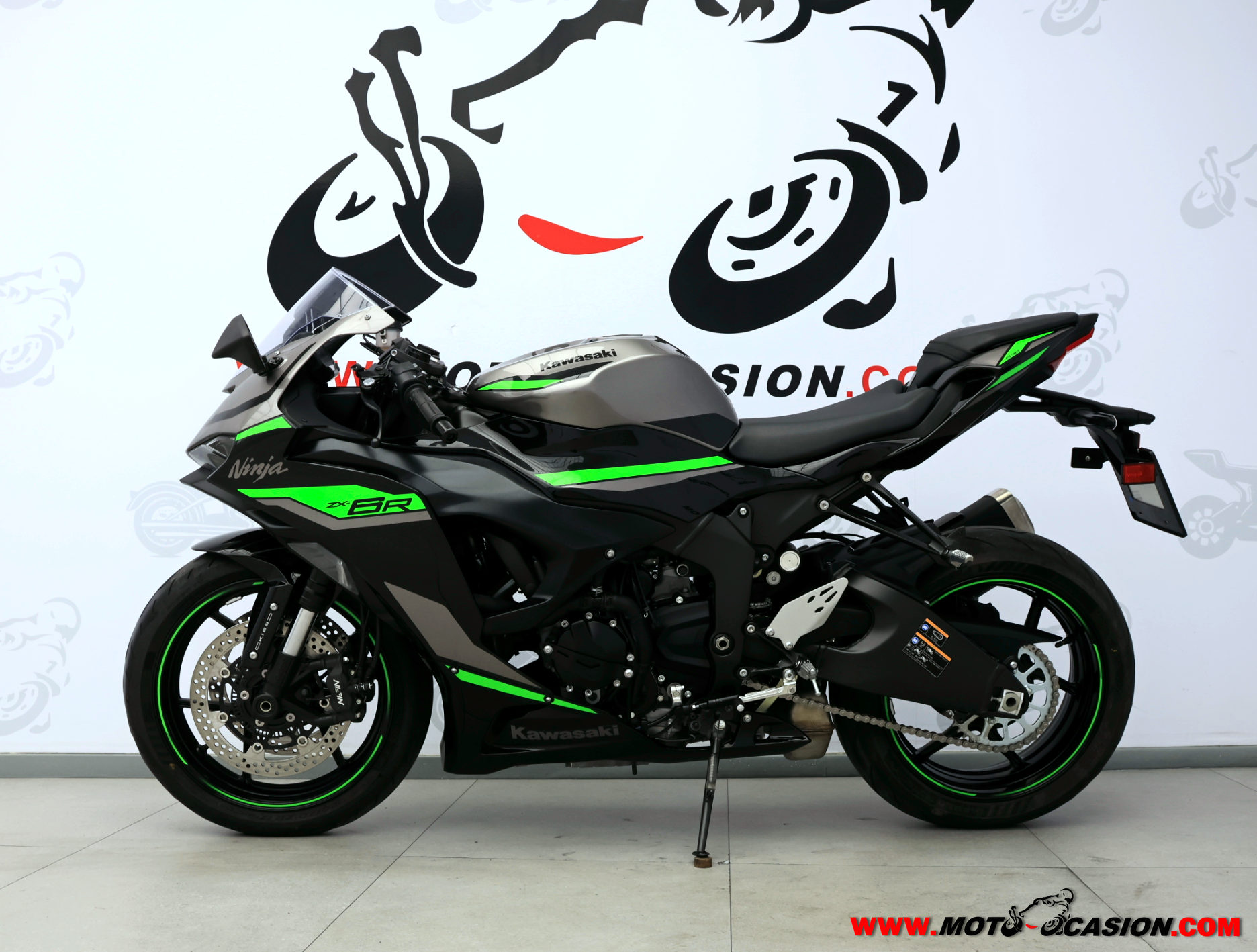 KAWASAKI NINJA ZX-6R -GARANTÍA OFICIAL-