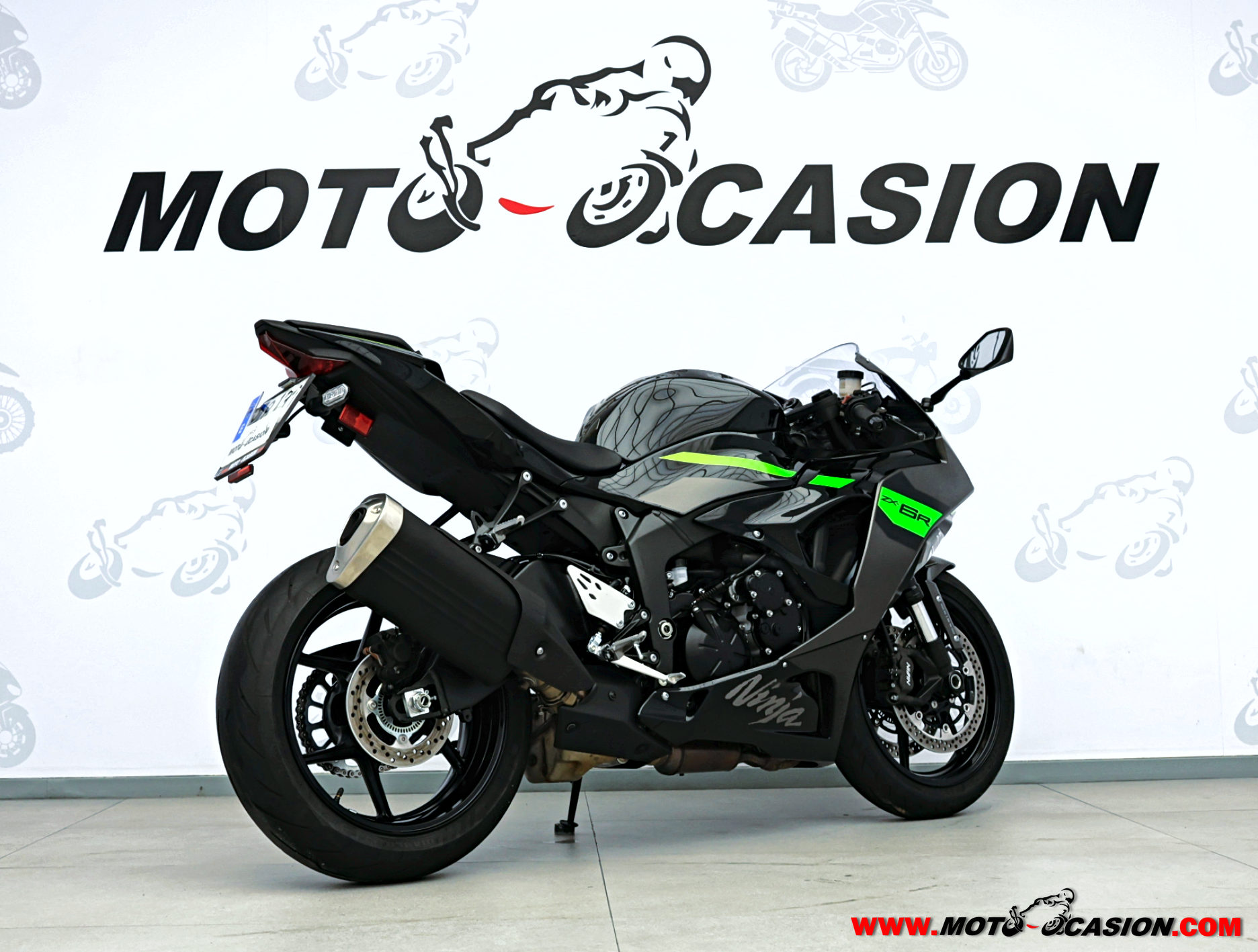 KAWASAKI NINJA ZX-6R -GARANTÍA OFICIAL- (copia)
