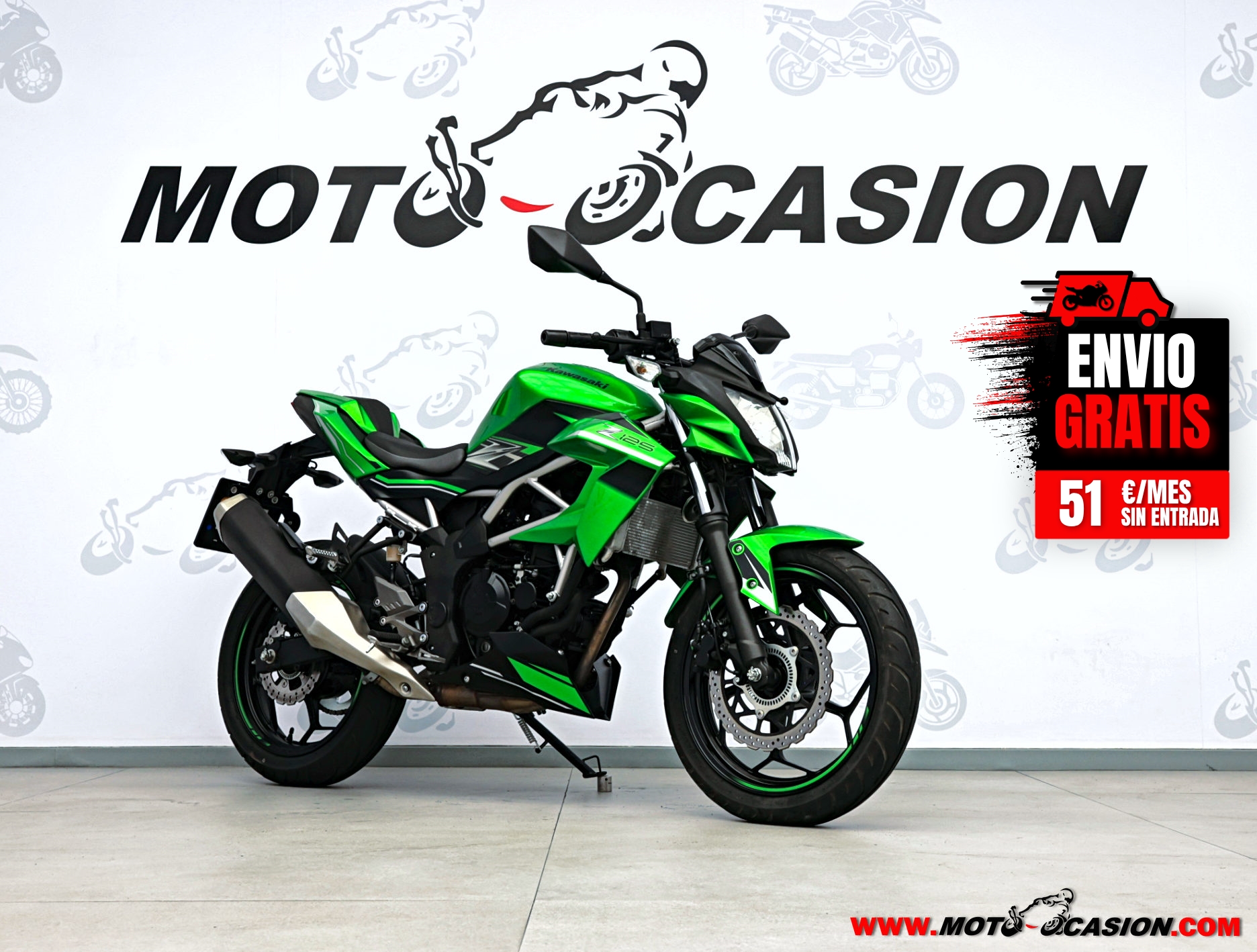KAWASAKI Z 125 -APTA B Y A1- GARANTÍA OFICIAL (copia)