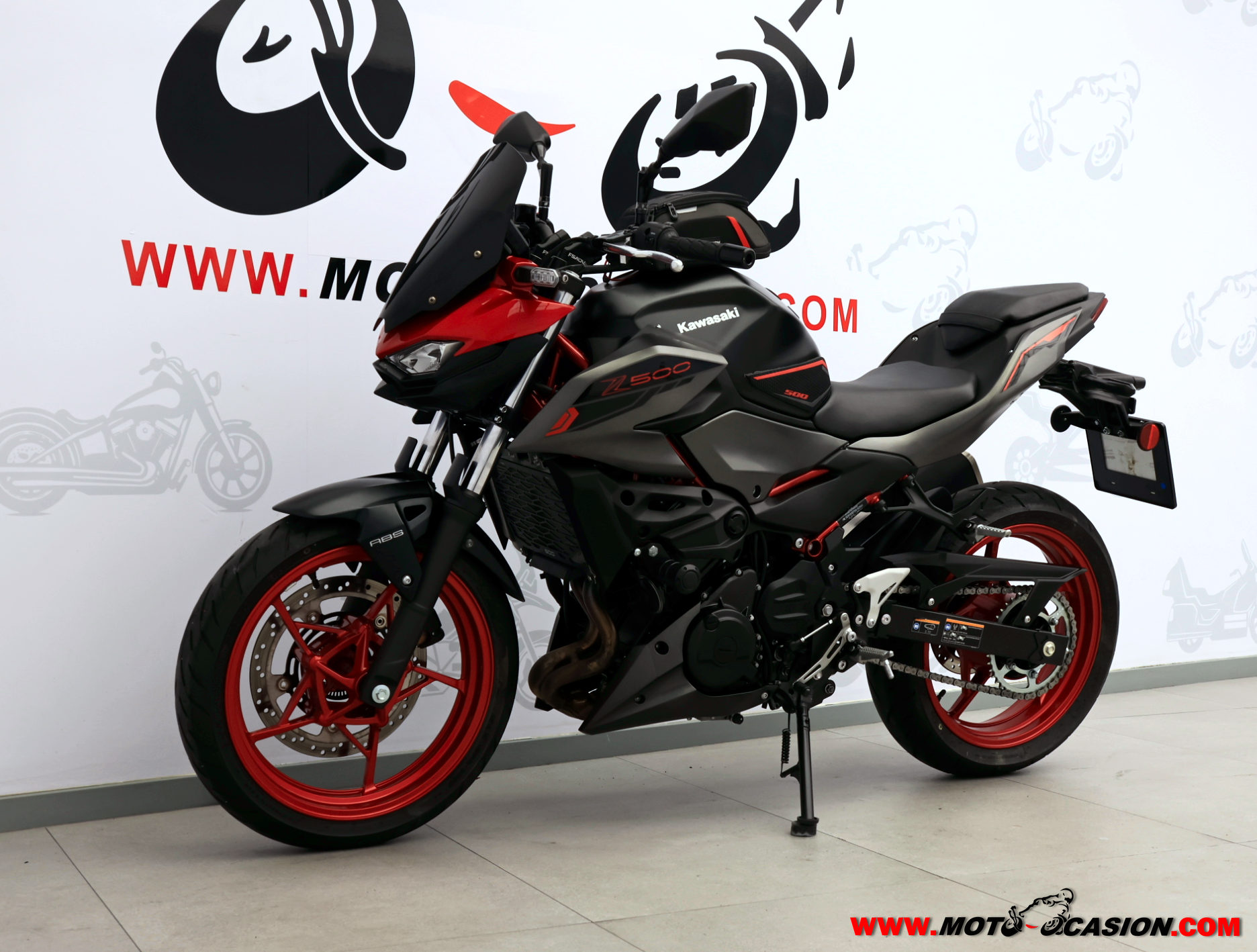 KAWASAKI Z 500 -APTA A2- GARANTÍA OFICIAL