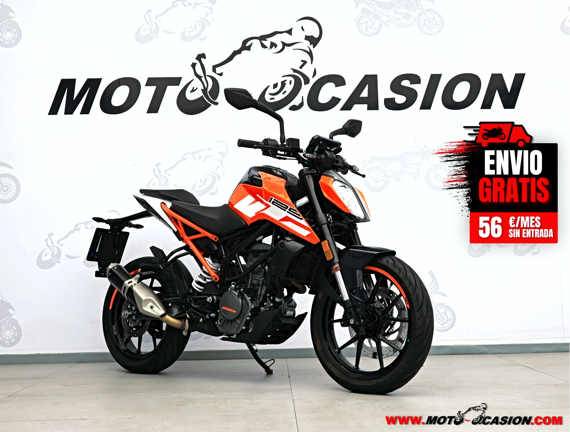 KTM 125 DUKE -APTA B Y A1- GARANTÍA OFICIAL (copia)