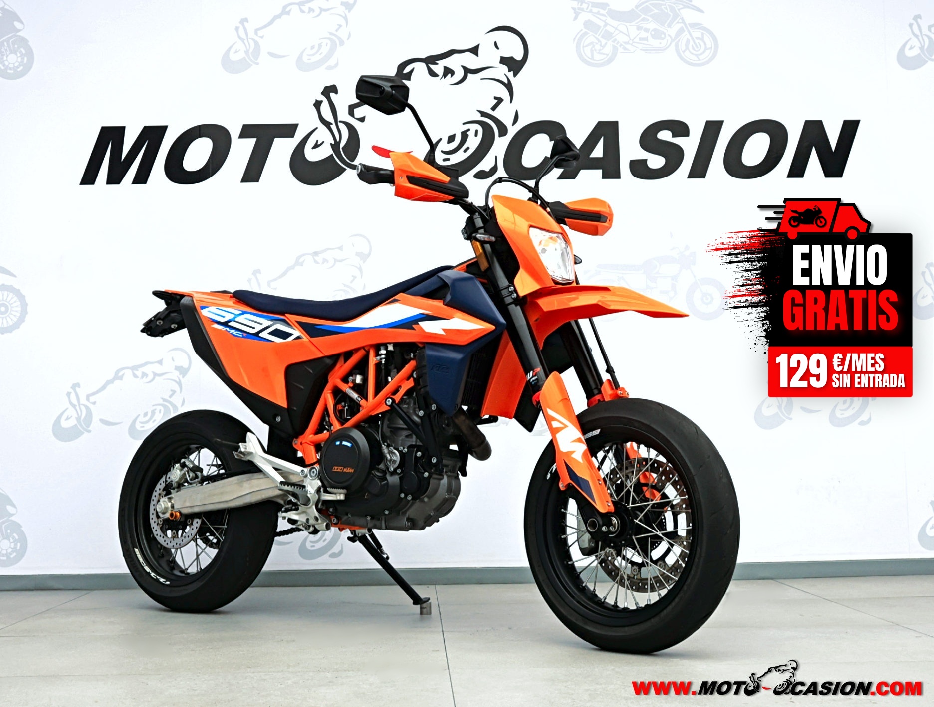 KTM 690 SMC-R ¿A2? GARANTÍA OFICIAL (copia)