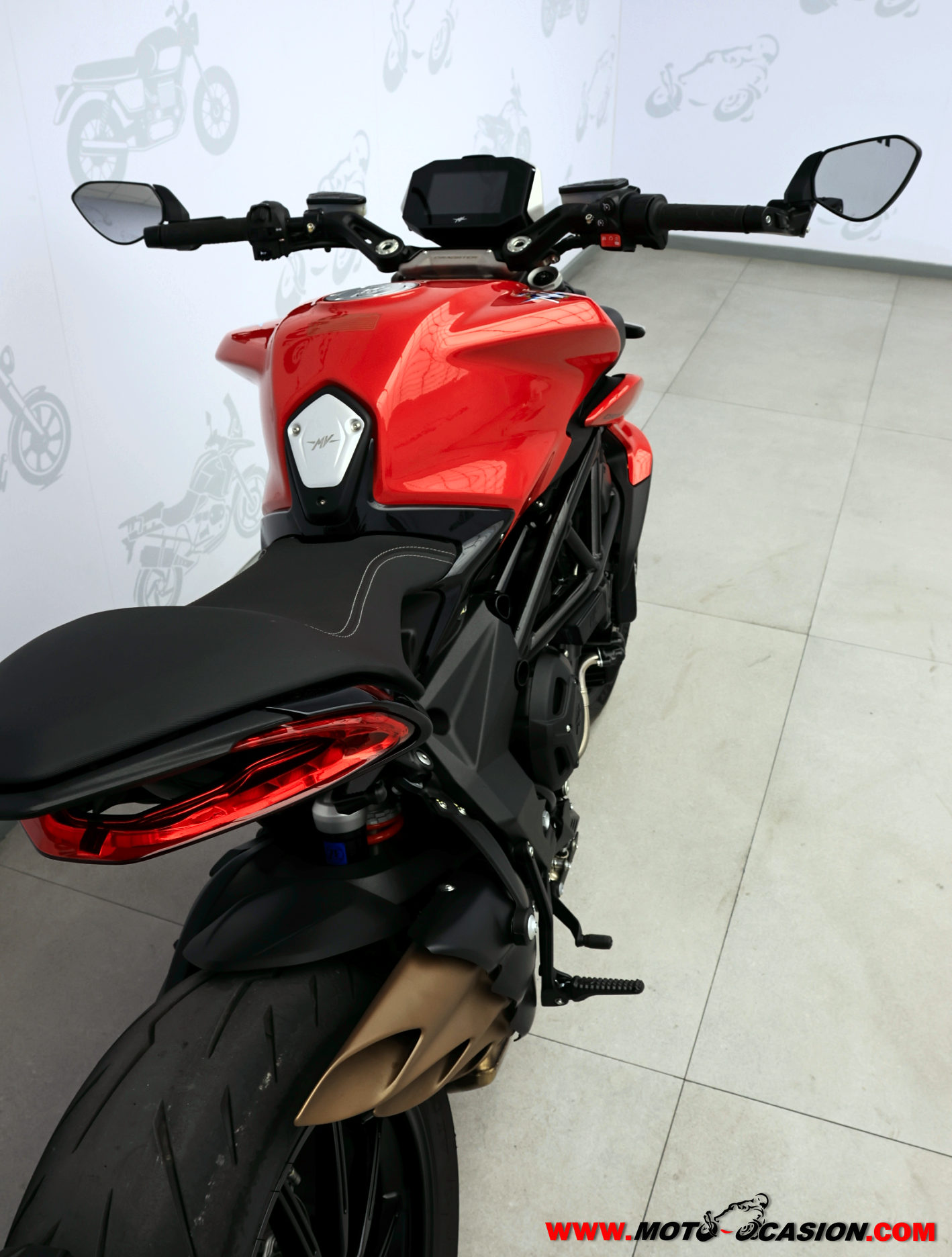 MV AGUSTA DRAGSTER 800 R -GARANTÍA OFICIAL-