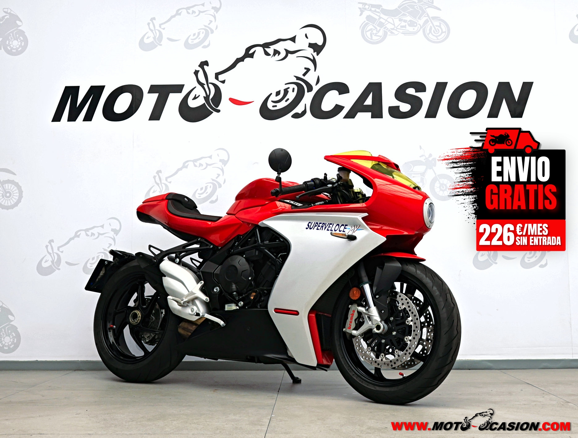 MV AGUSTA SUPERVELOCE S -GARANTÍA OFICIAL- (copia)