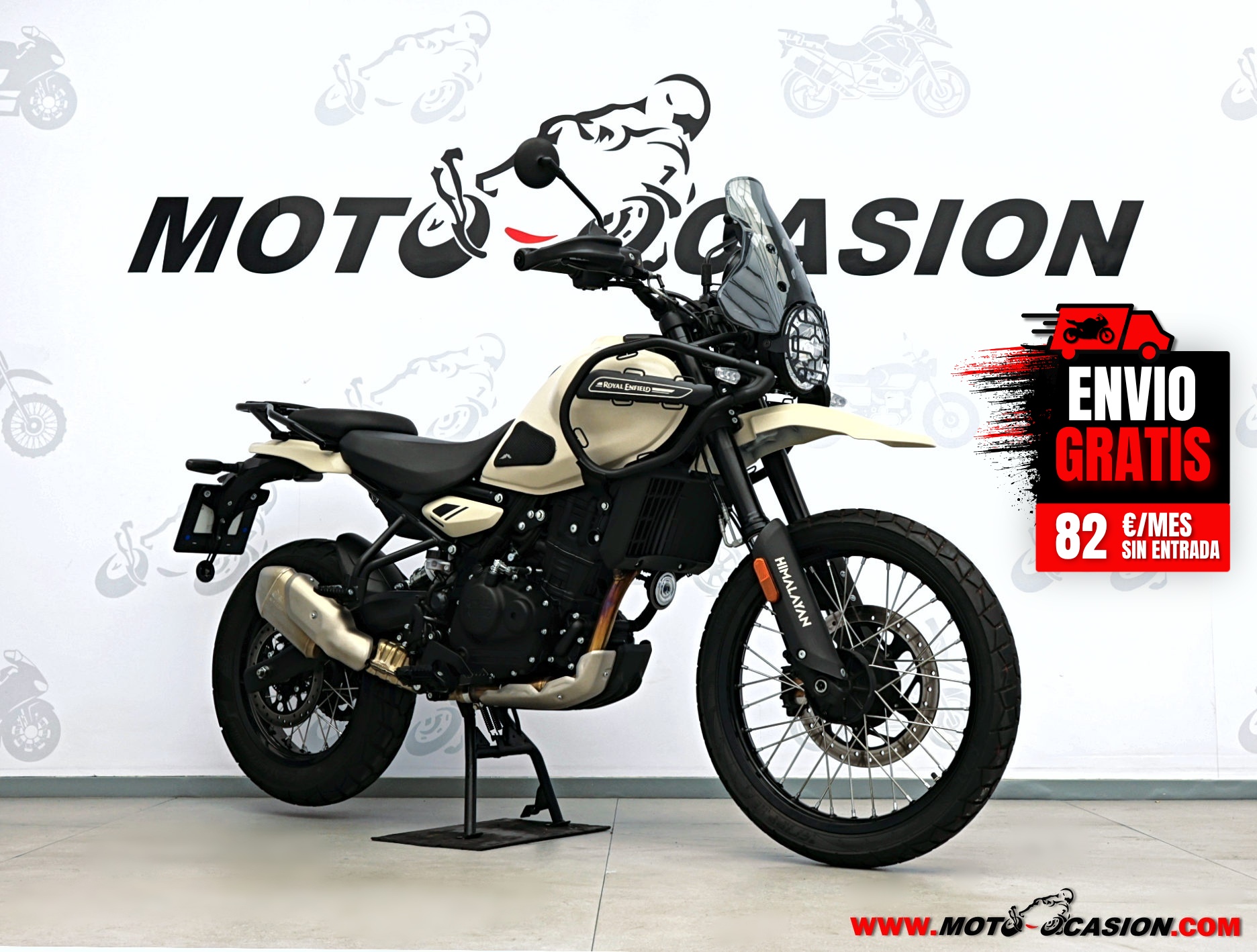 ROYAL ENFIELD HIMALAYAN 450 -APTA A2- GARANTÍA OFICIAL