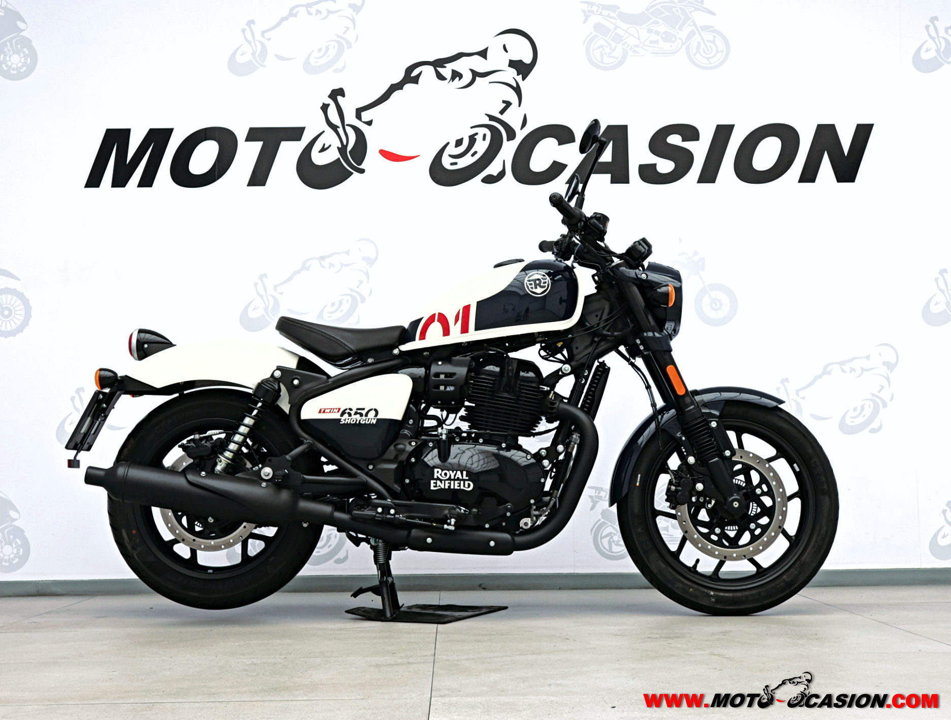 ROYAL ENFIELD SHOTGUN 650 -APTA A2- GARANTÍA OFICIAL
