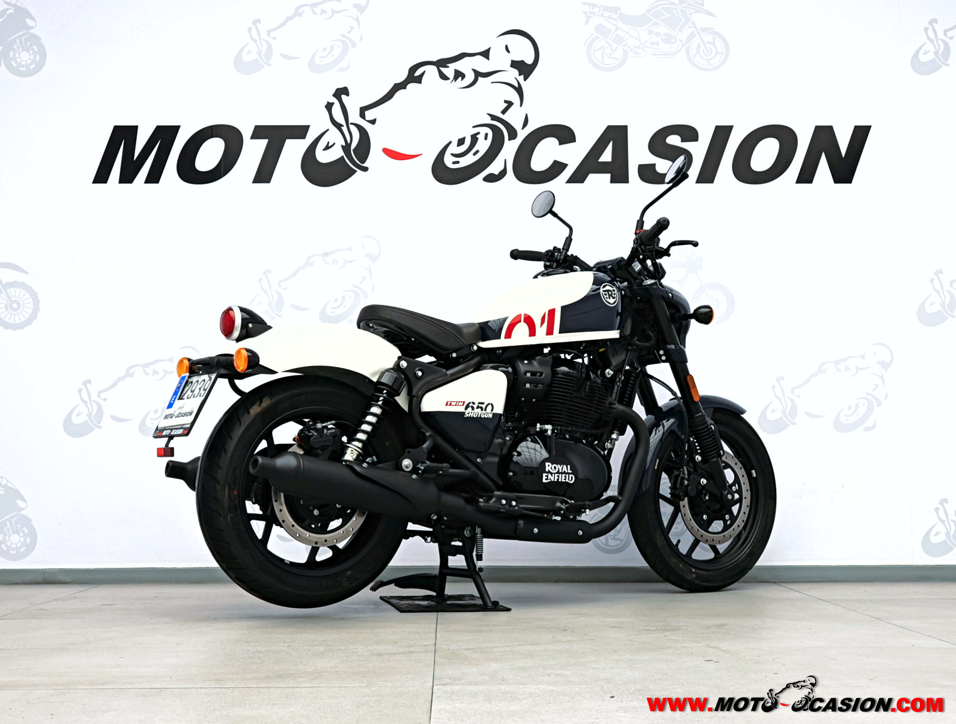 ROYAL ENFIELD SHOTGUN 650 -APTA A2- GARANTÍA OFICIAL