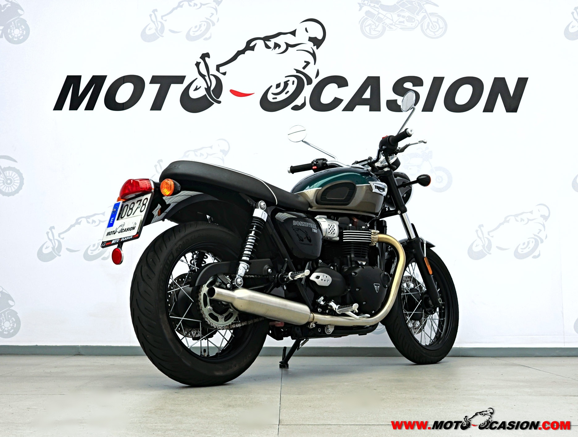 TRIUMPH BONNEVILLE T100 ¿A2? GARANTÍA OFICIAL