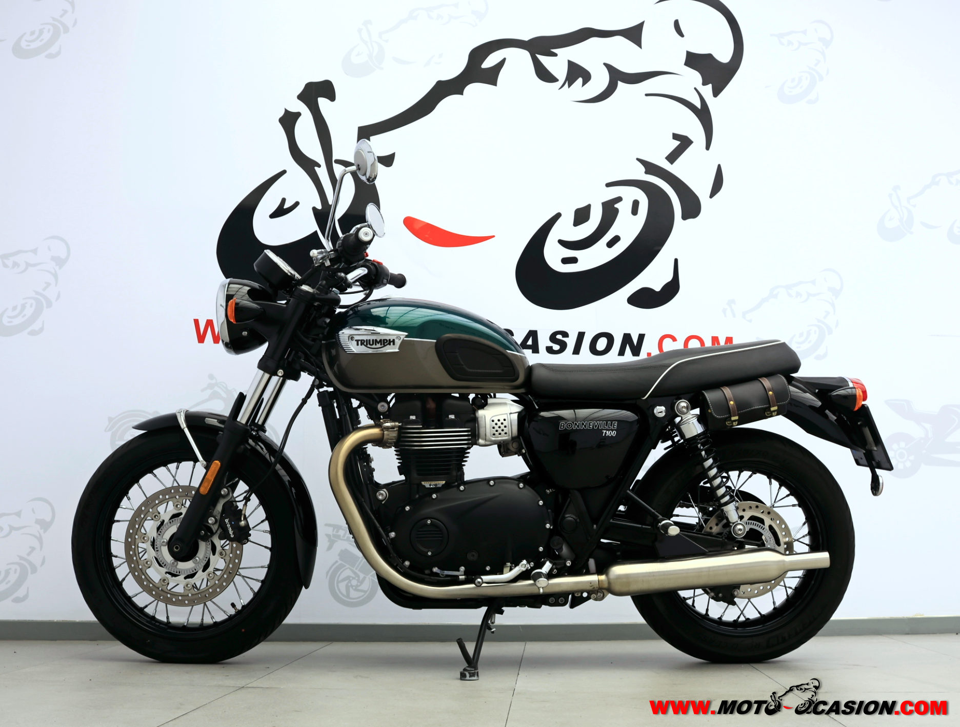 TRIUMPH BONNEVILLE T100 ¿A2? GARANTÍA OFICIAL