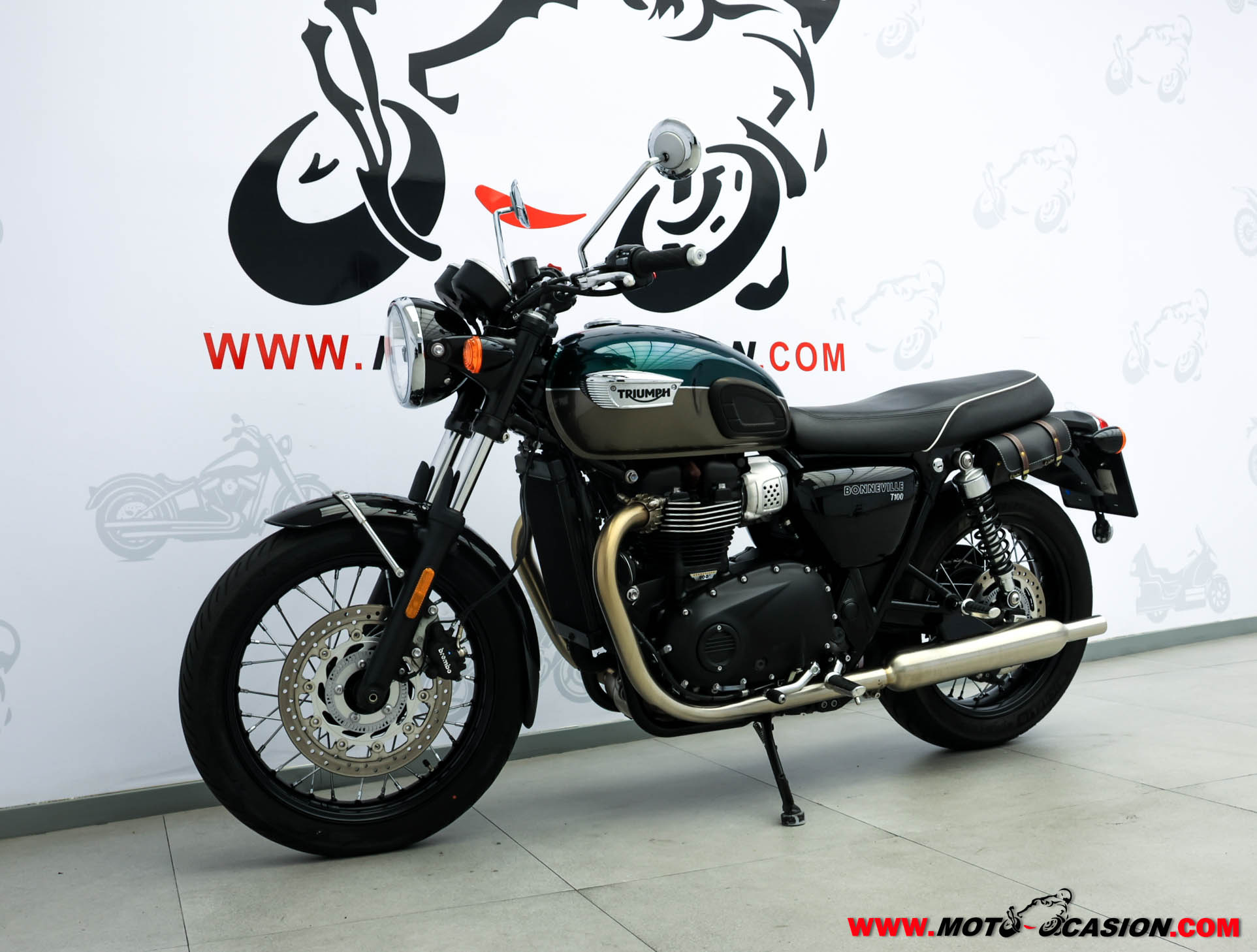 TRIUMPH BONNEVILLE T100 ¿A2? GARANTÍA OFICIAL