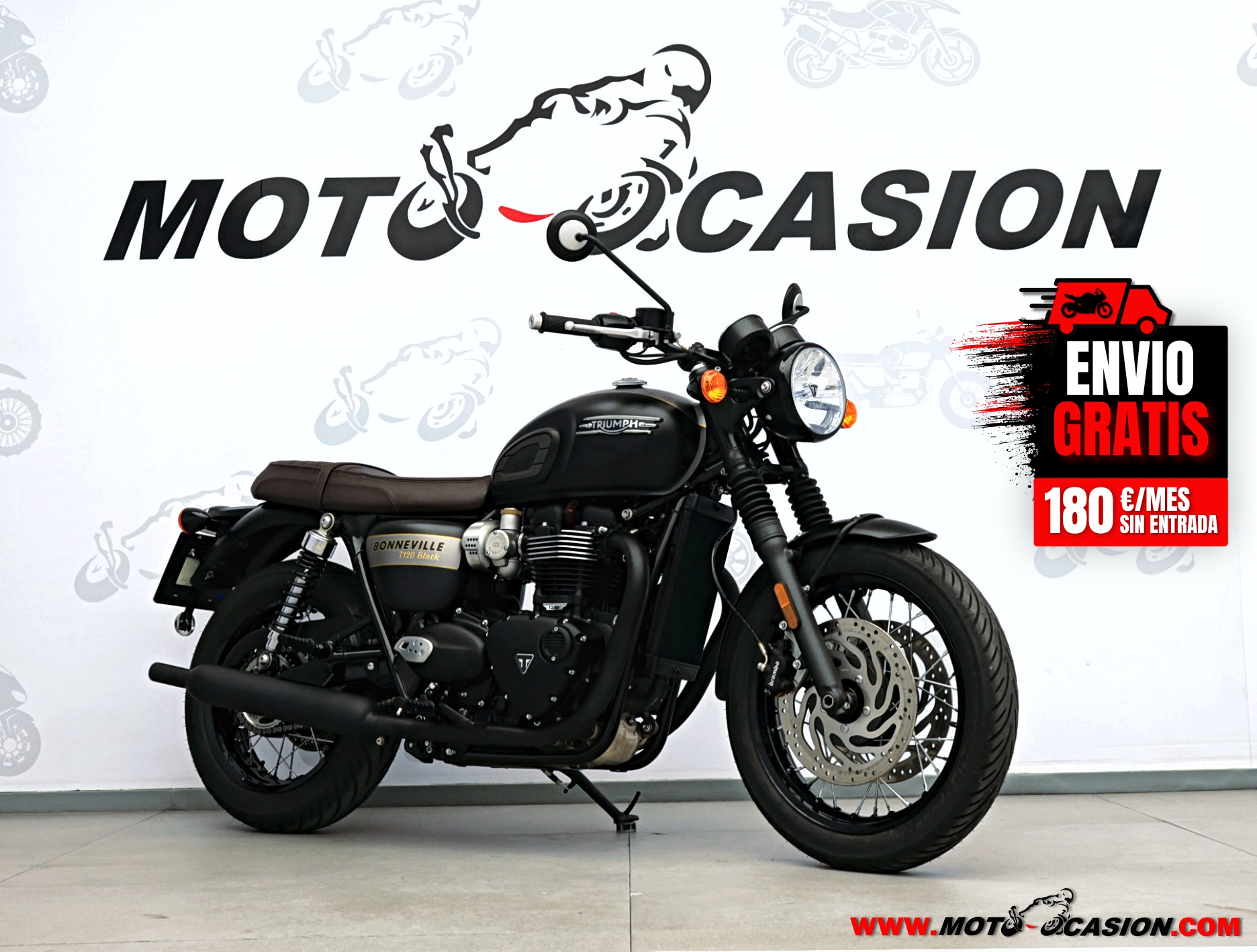 TRIUMPH BONNEVILLE T120 BLACK ¿A2? GARANTÍA OFICIAL