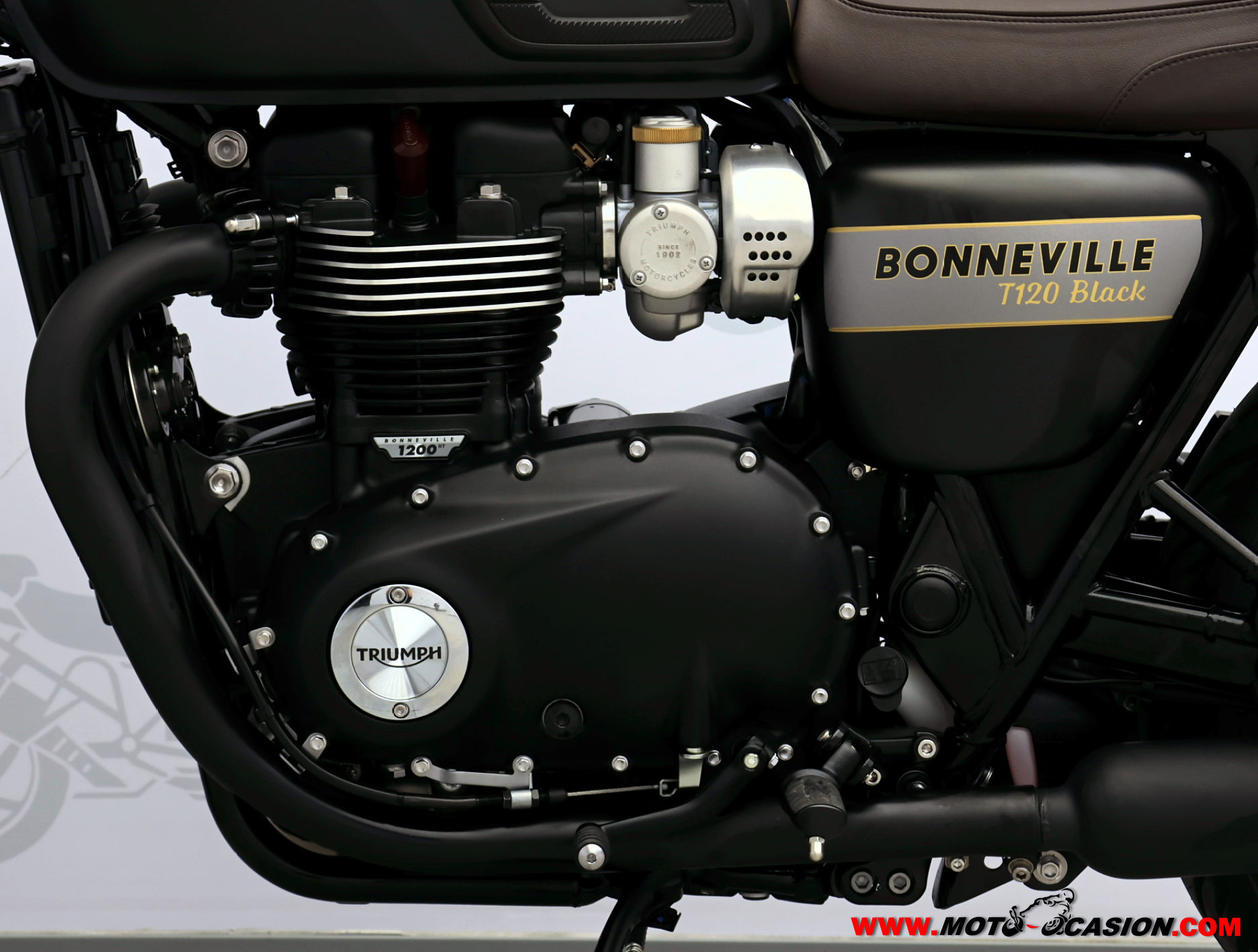 TRIUMPH BONNEVILLE T120 BLACK ¿A2? GARANTÍA OFICIAL