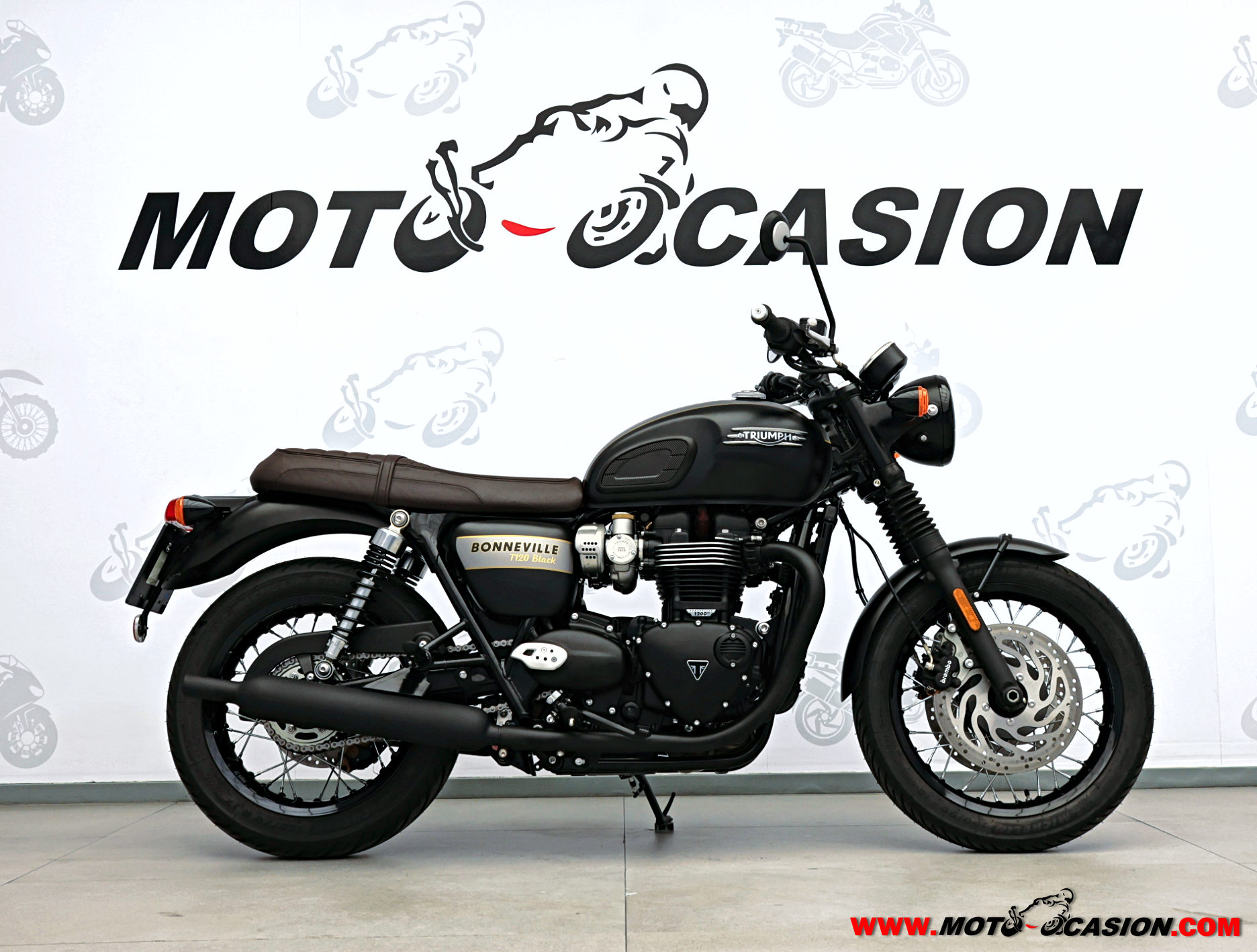 TRIUMPH BONNEVILLE T120 BLACK ¿A2? GARANTÍA OFICIAL