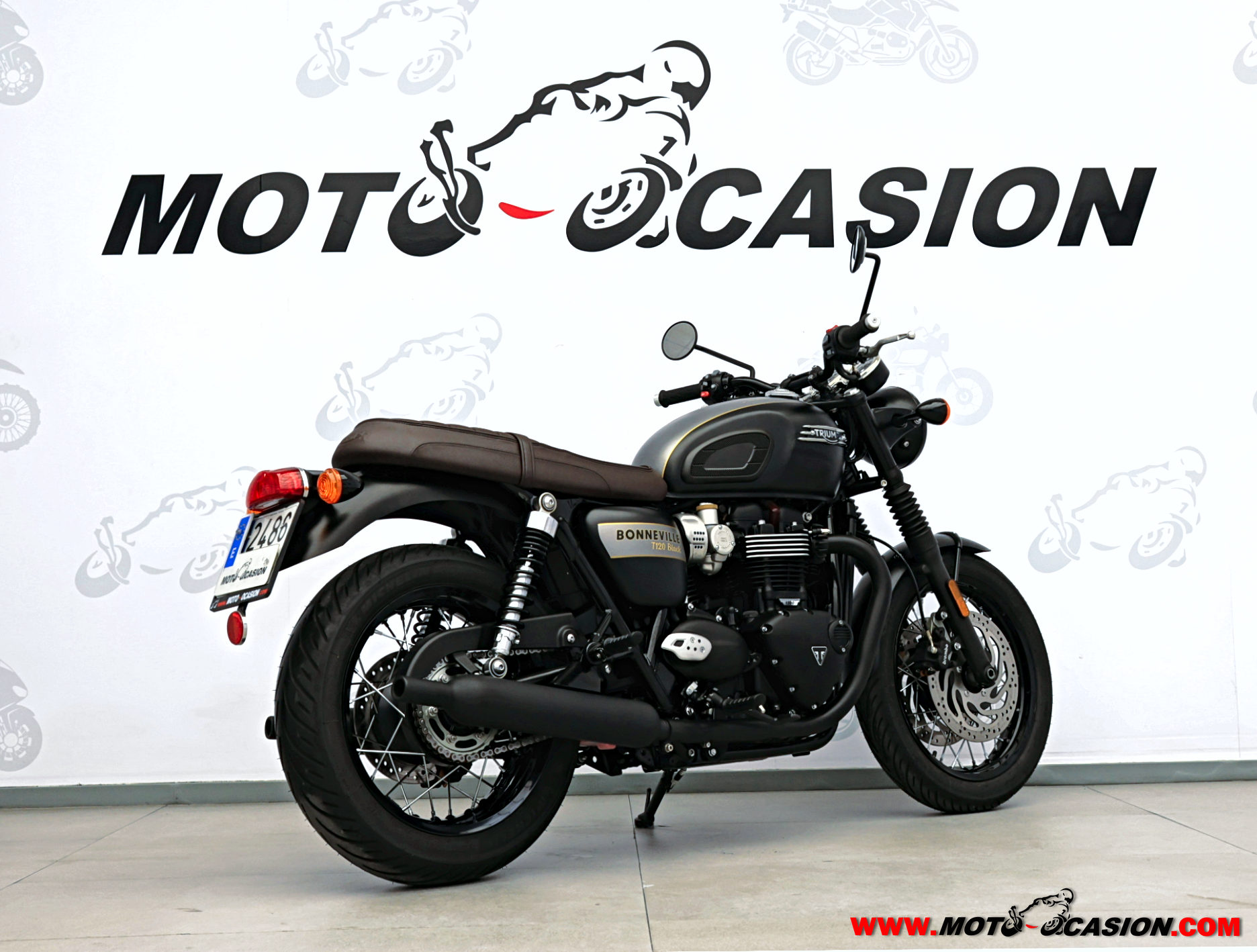 TRIUMPH BONNEVILLE T120 BLACK ¿A2? GARANTÍA OFICIAL