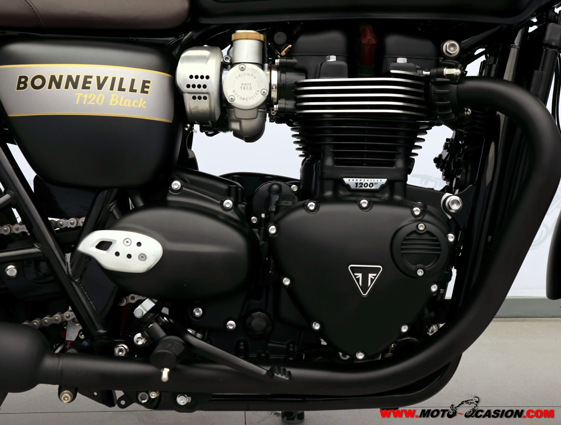 TRIUMPH BONNEVILLE T120 BLACK ¿A2? GARANTÍA OFICIAL