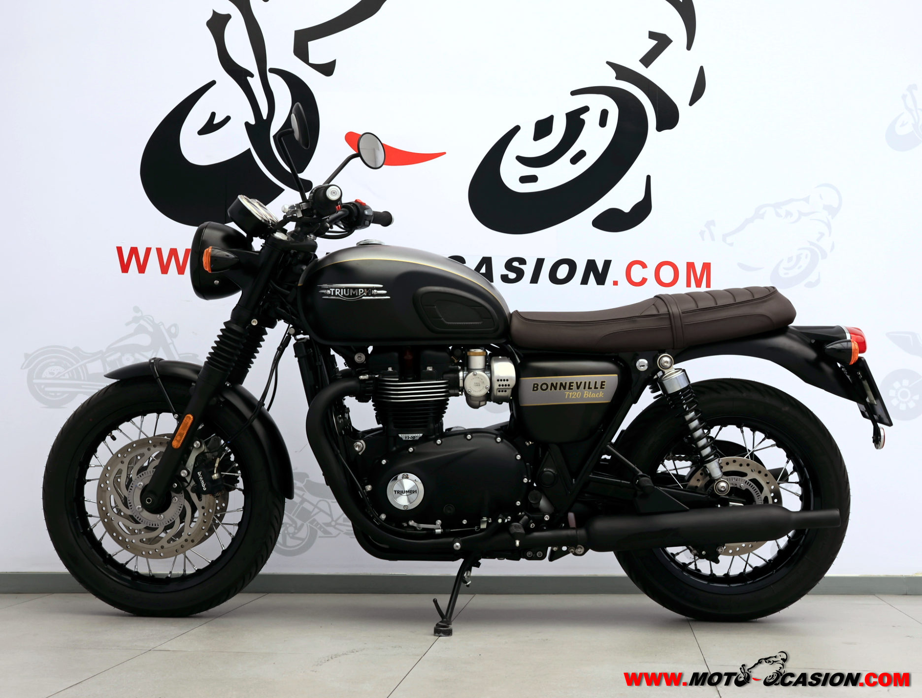 TRIUMPH BONNEVILLE T120 BLACK ¿A2? GARANTÍA OFICIAL